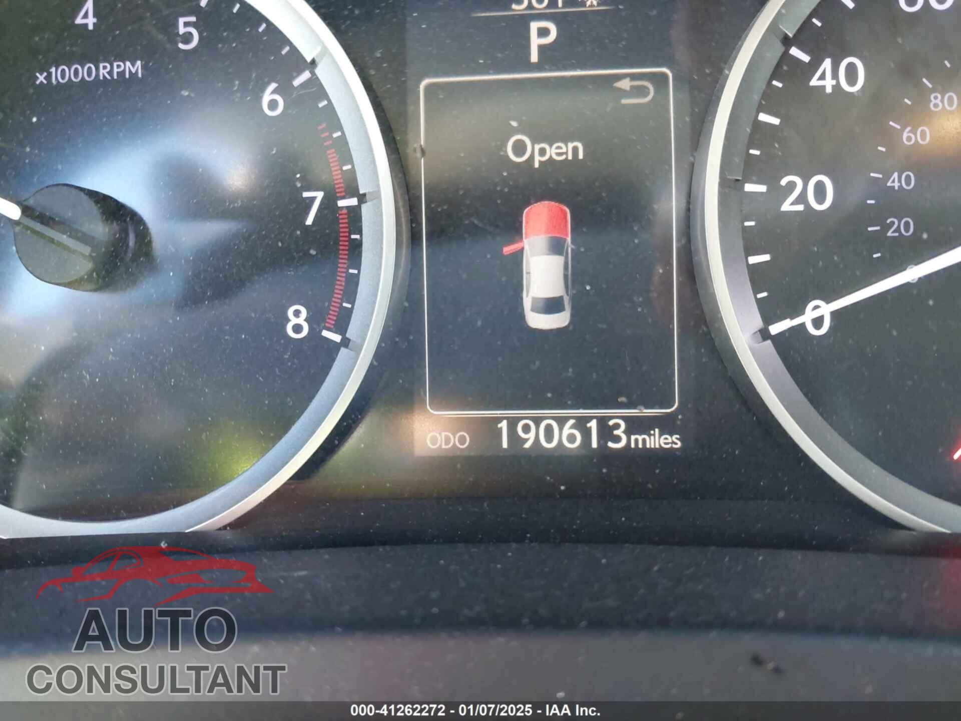 LEXUS IS 250 2014 - JTHBF1D2XE5018765