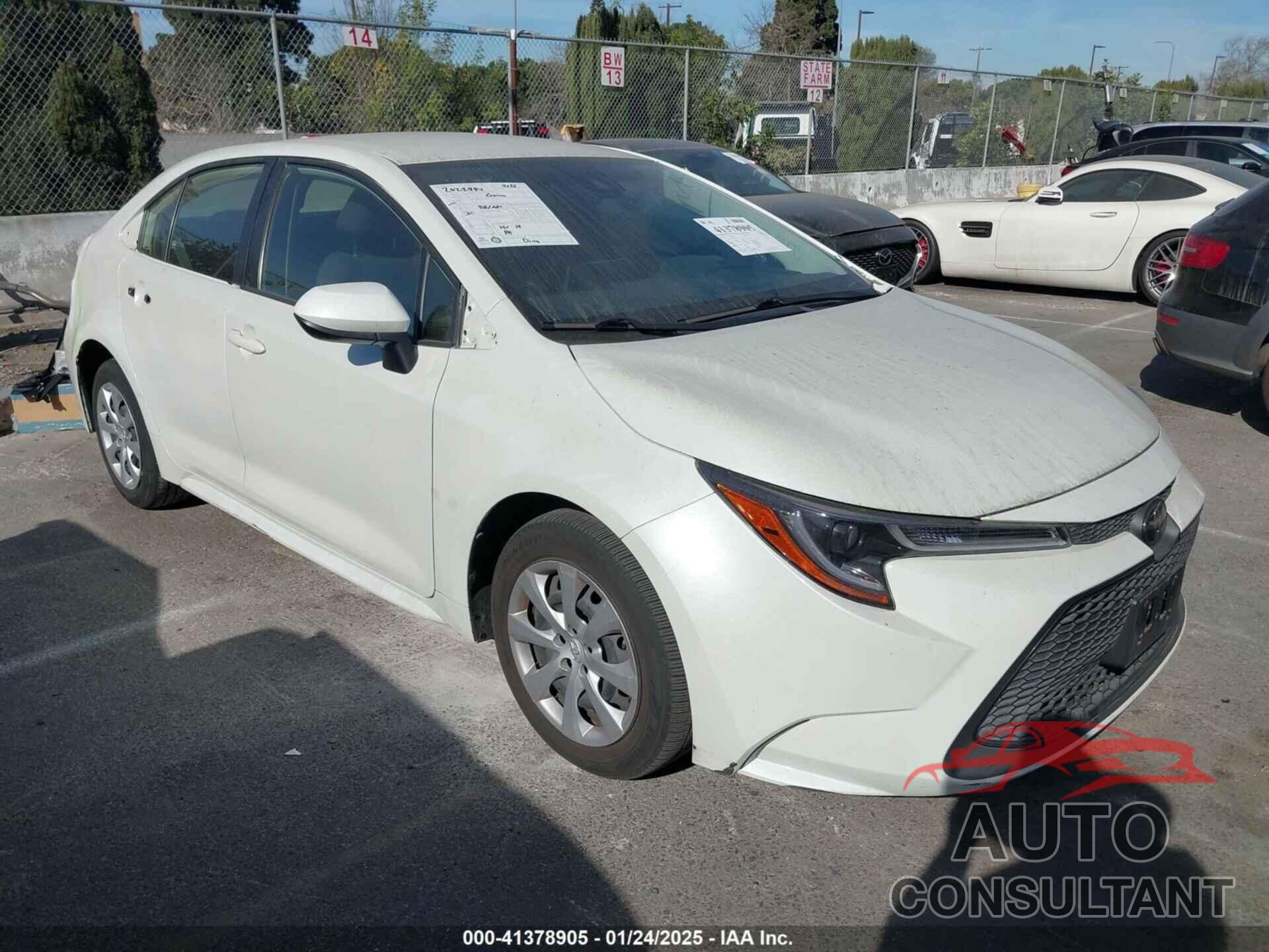 TOYOTA COROLLA 2021 - JTDEPMAE4MJ169649