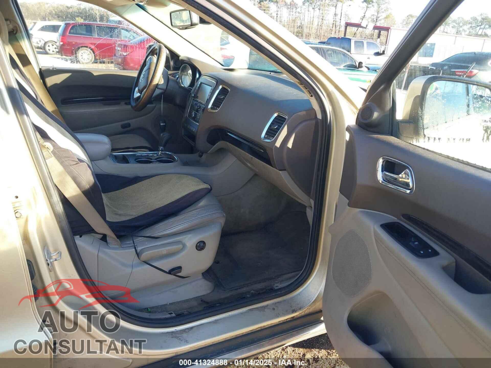 DODGE DURANGO 2012 - 1C4SDHDT5CC204912
