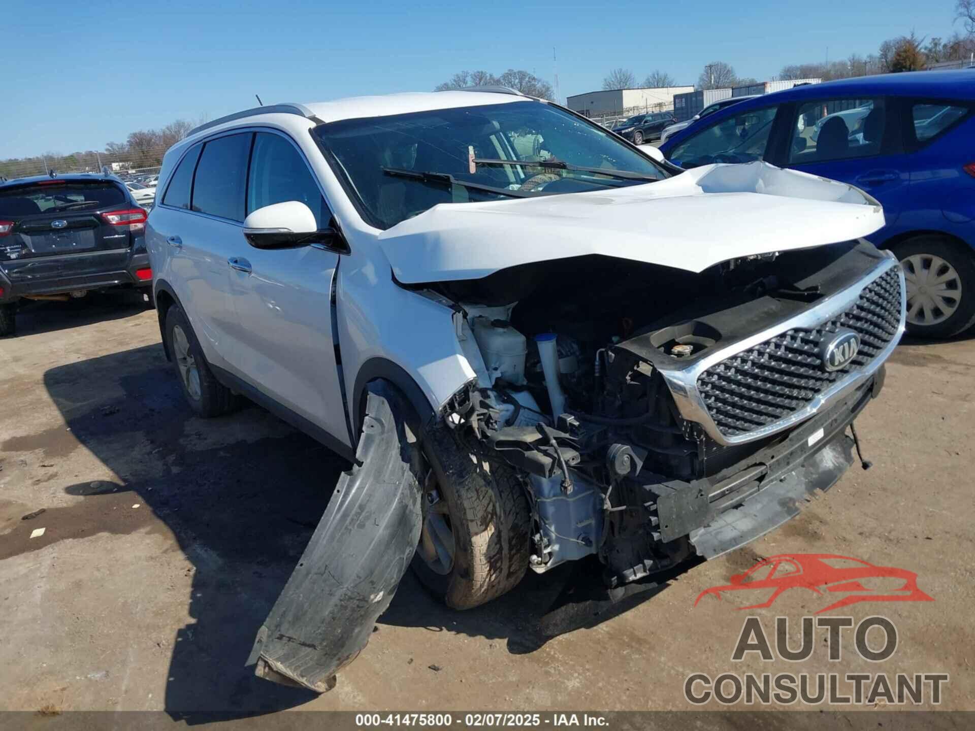 KIA SORENTO 2017 - 5XYPG4A31HG244658