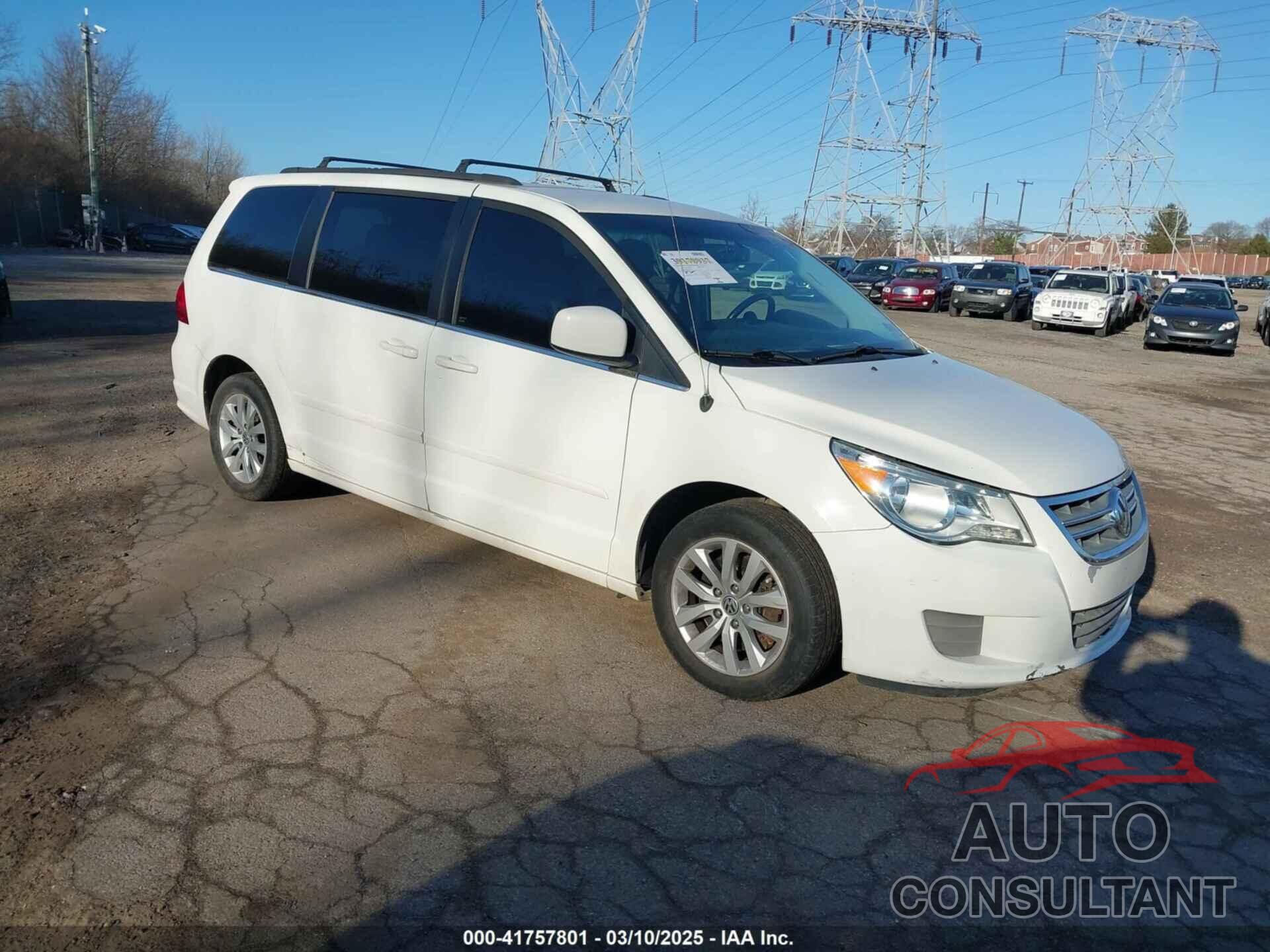 VOLKSWAGEN ROUTAN 2012 - 2C4RVABG8CR217704