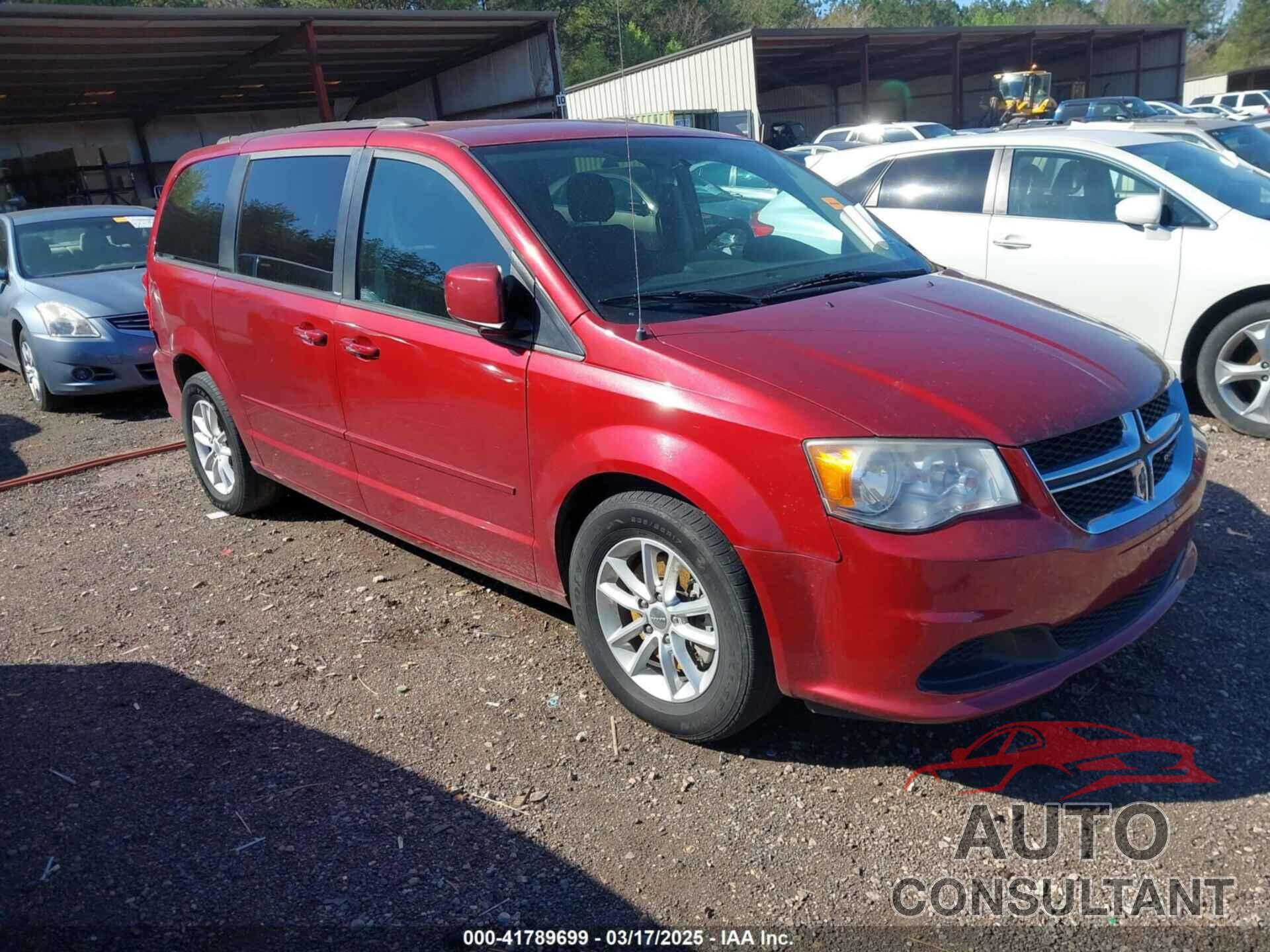 DODGE GRAND CARAVAN 2014 - 2C4RDGCG8ER121546