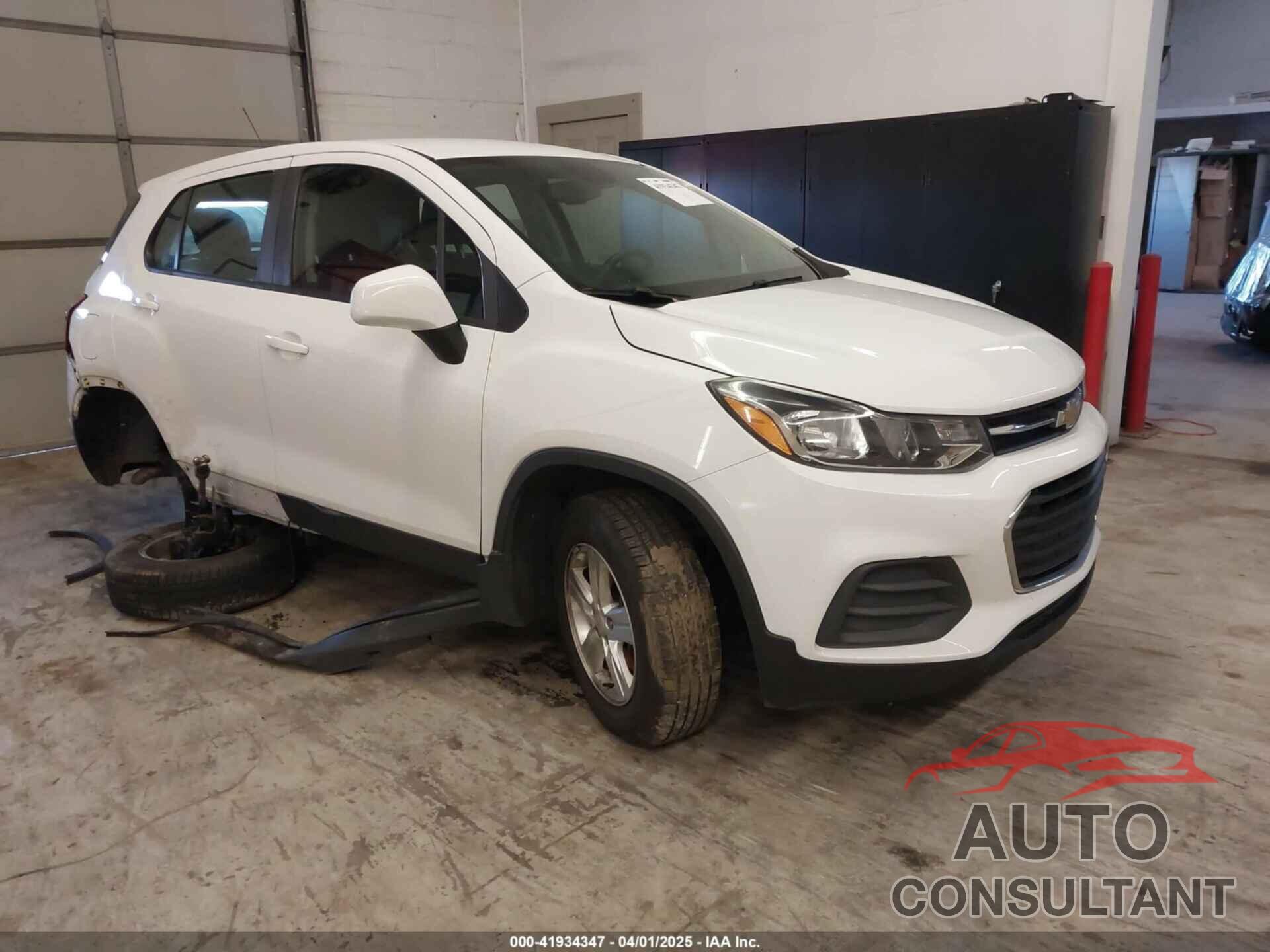 CHEVROLET TRAX 2018 - KL7CJNSB6JB718208