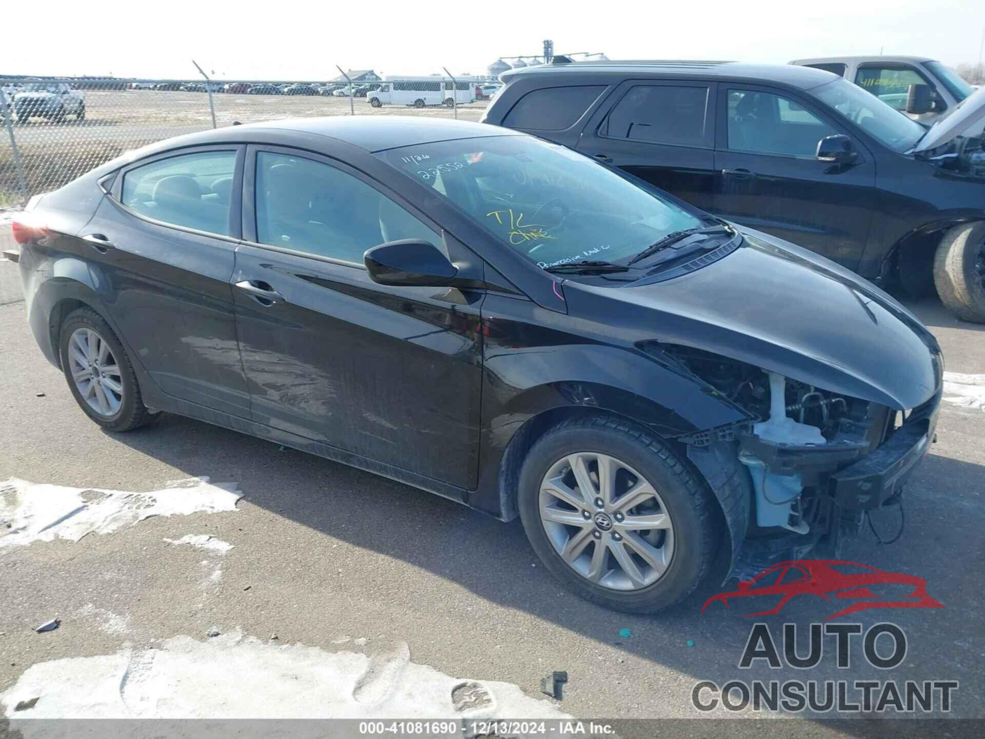 HYUNDAI ELANTRA 2015 - 5NPDH4AE3FH623510