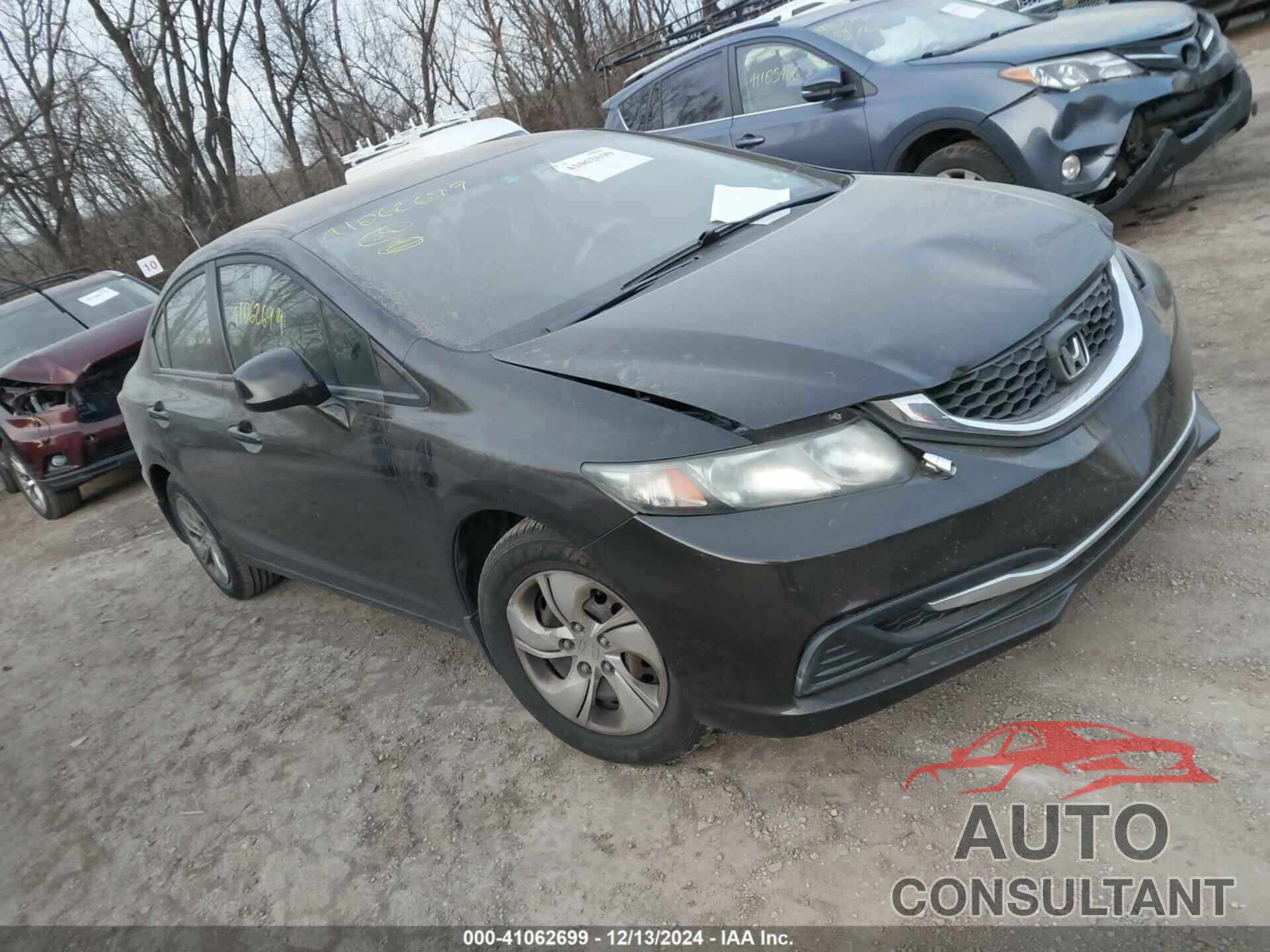 HONDA CIVIC 2013 - 19XFB2F54DE068141