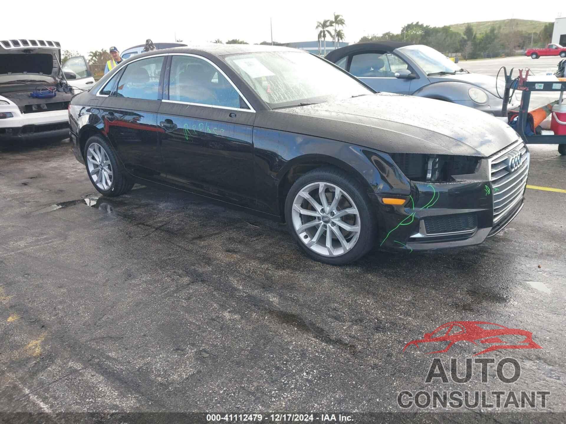 AUDI A4 2019 - WAUGMAF49KA043202