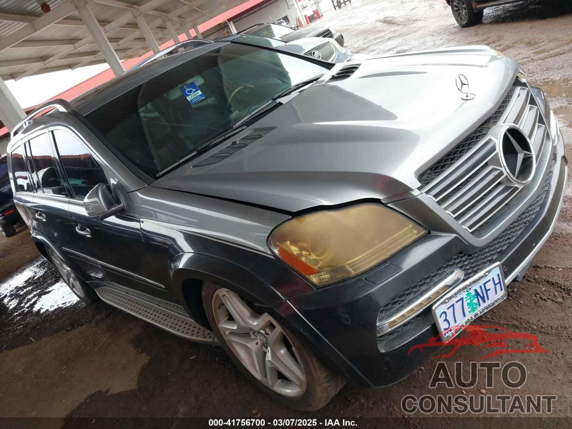 MERCEDES-BENZ GL 550 2012 - 4JGBF8GE4CA783163