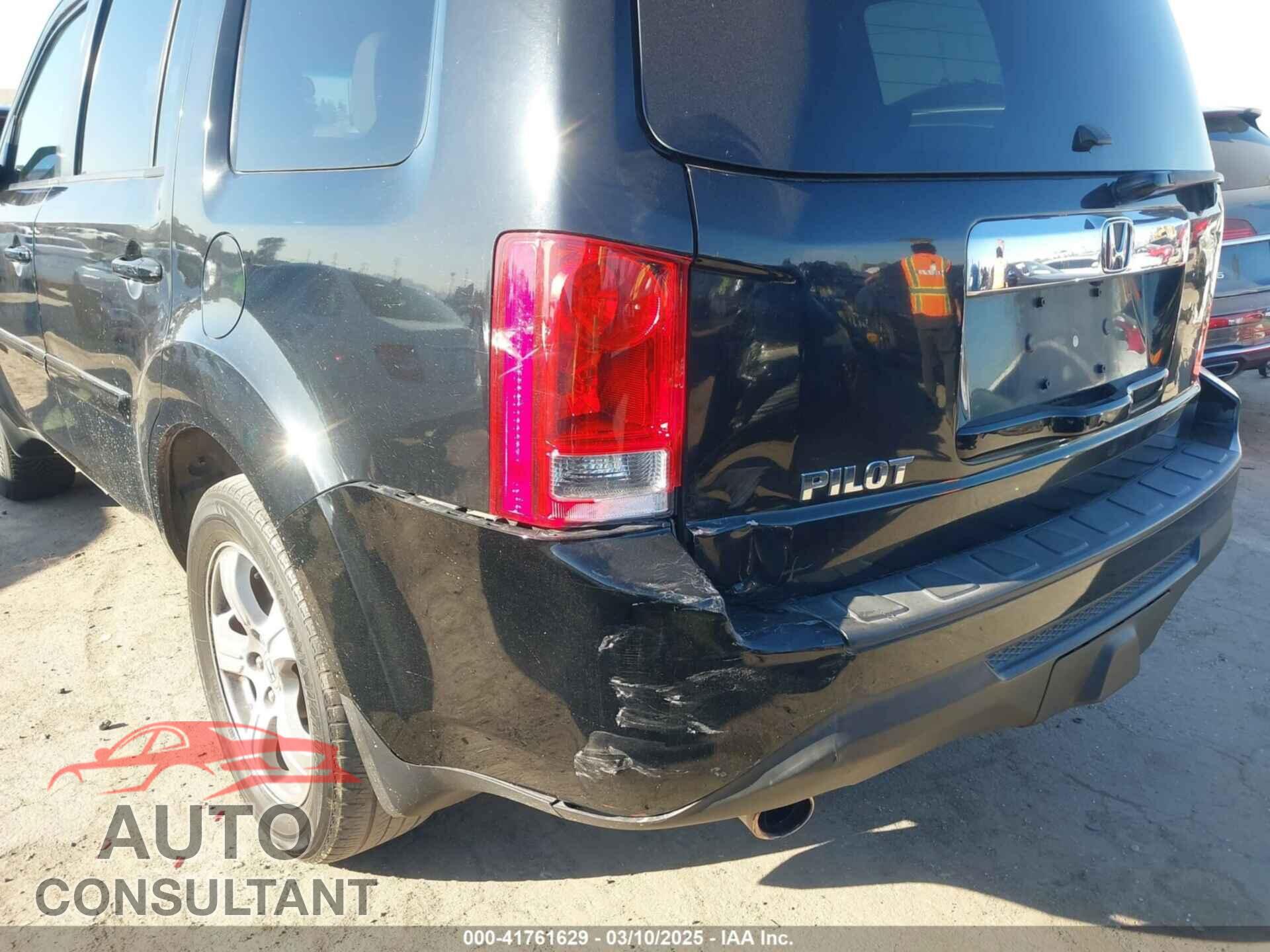 HONDA PILOT 2013 - 5FNYF3H51DB012975