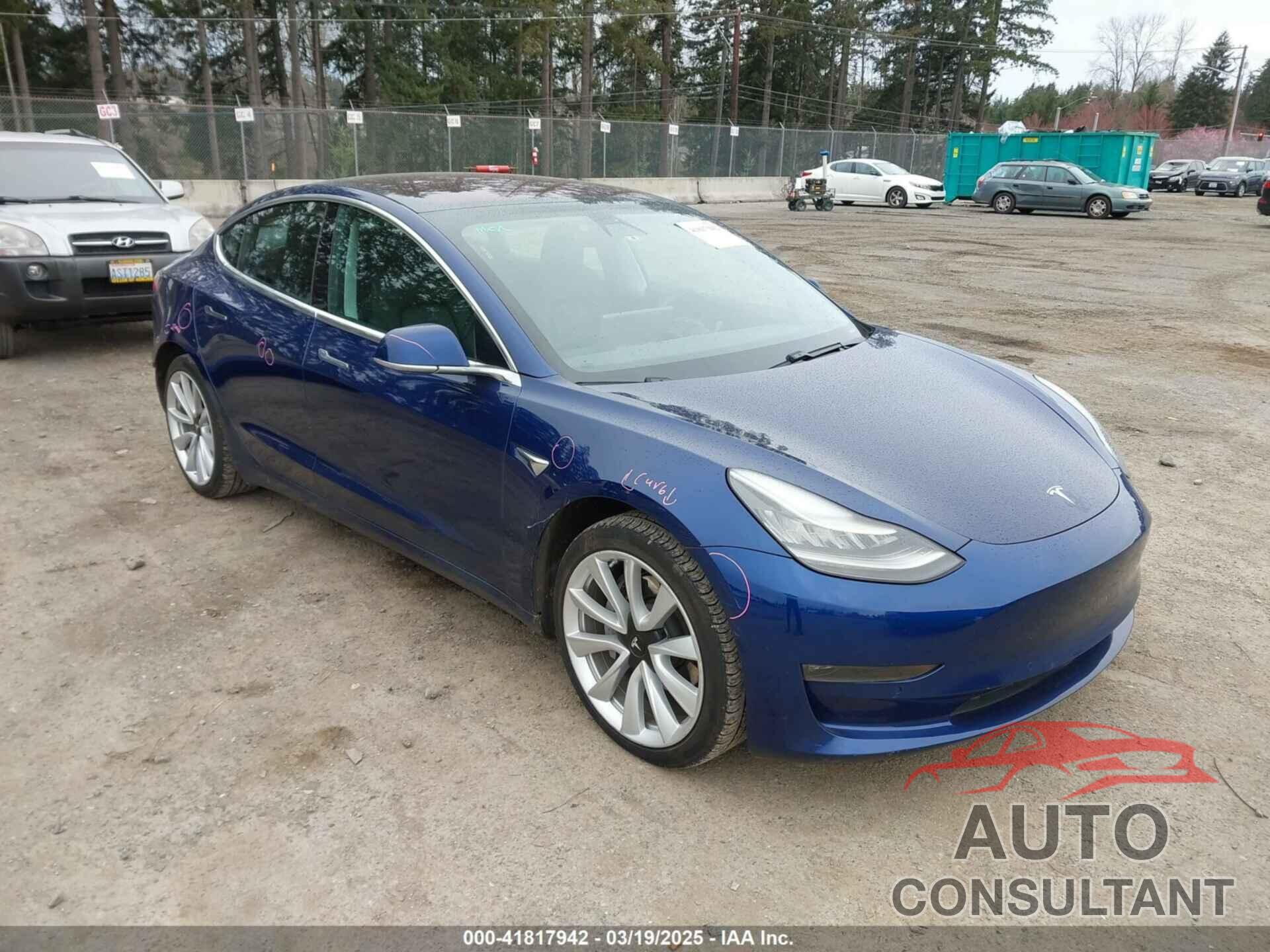 TESLA MODEL 3 2018 - 5YJ3E1EB3JF133949