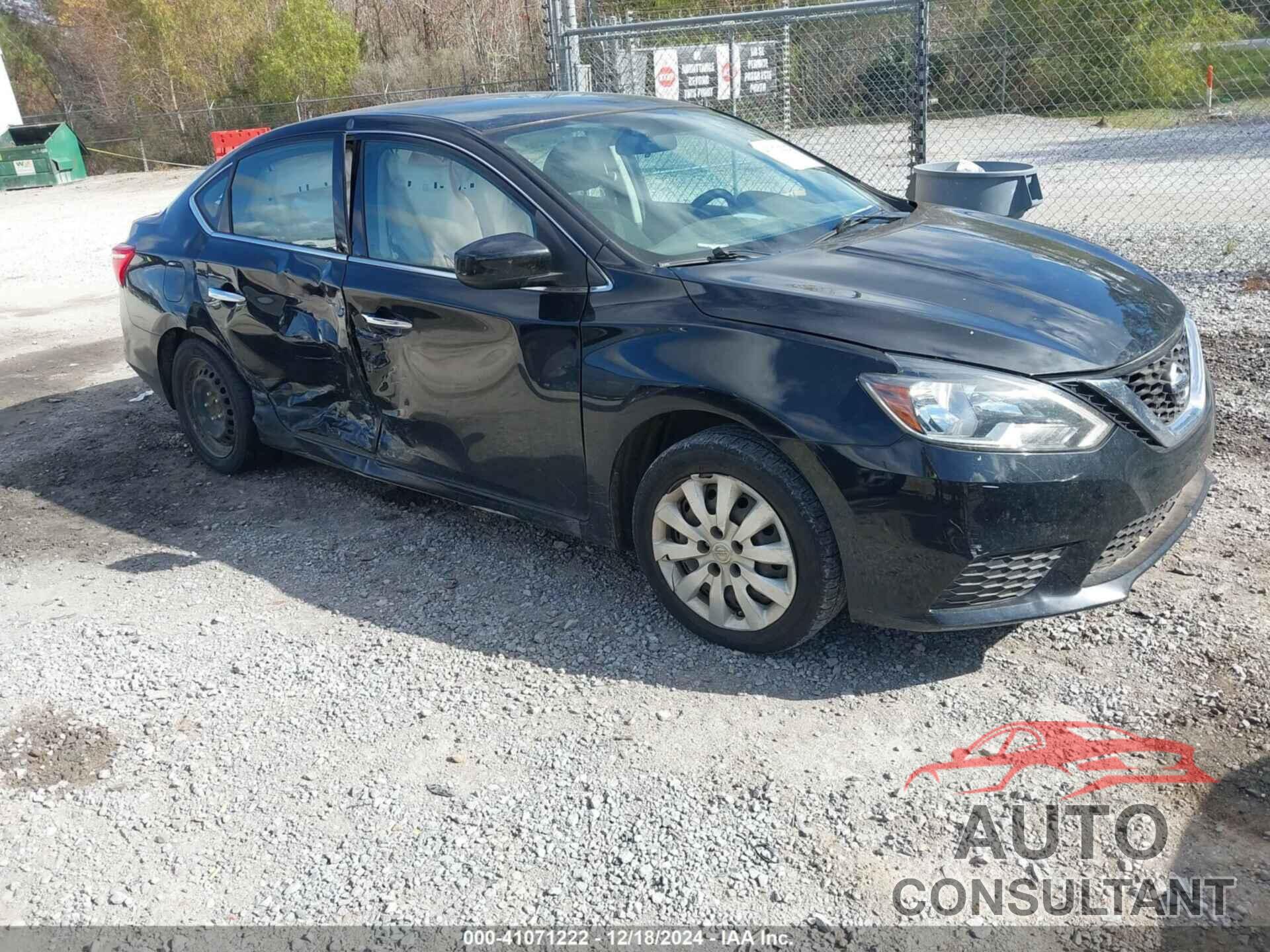 NISSAN SENTRA 2019 - 3N1AB7AP9KY353867