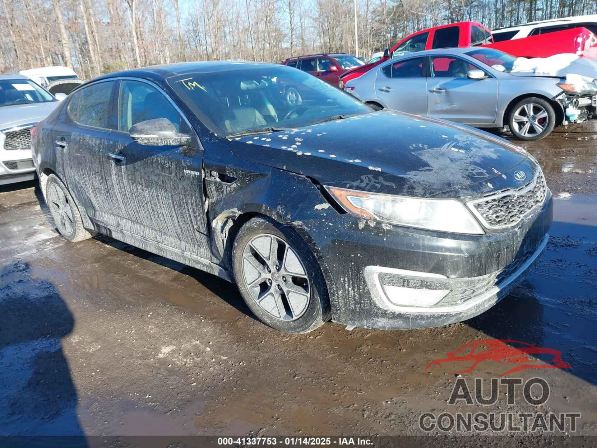 KIA OPTIMA HYBRID 2013 - KNAGM4AD4D5060882