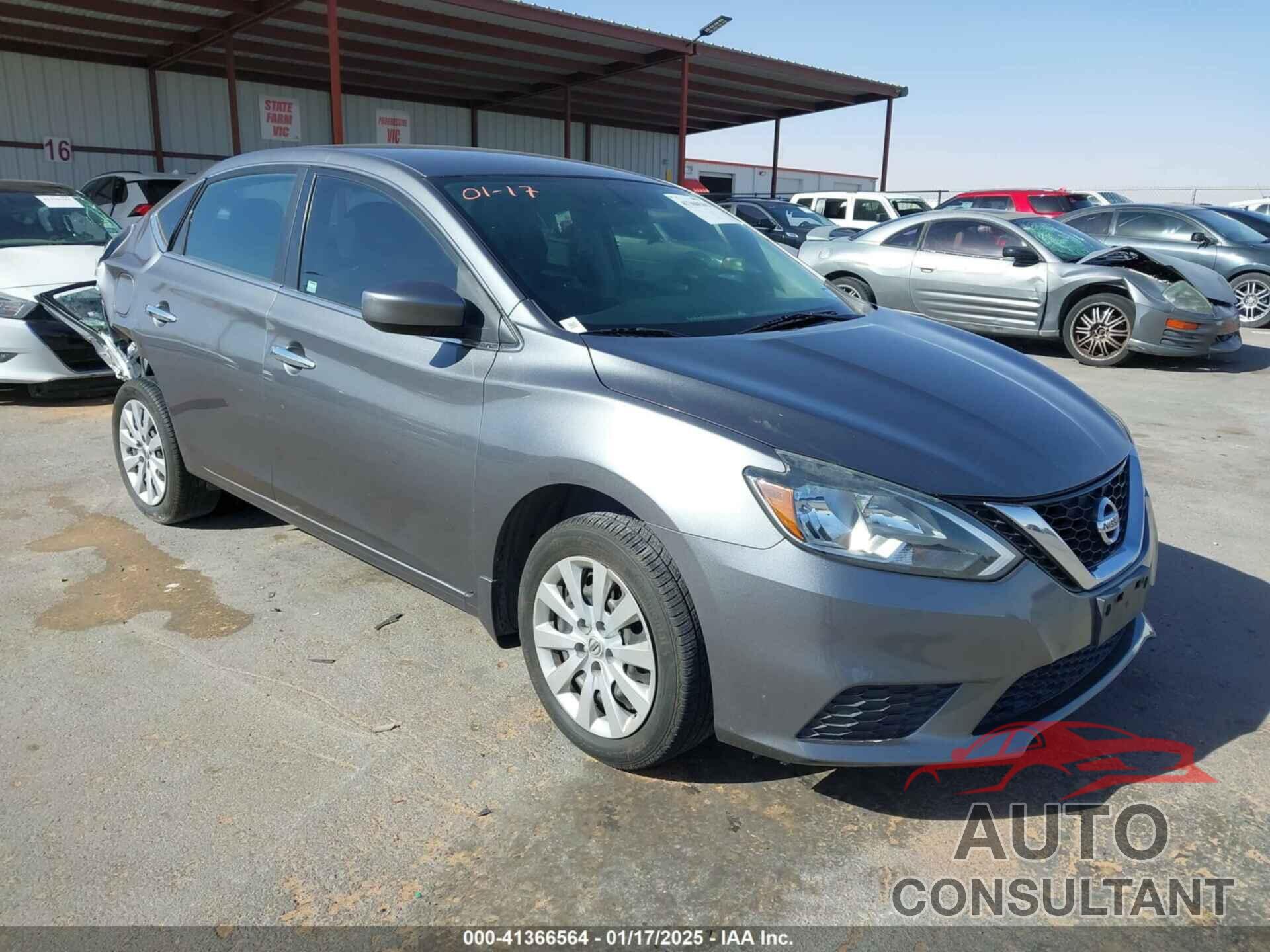 NISSAN SENTRA 2019 - 3N1AB7AP2KY294967