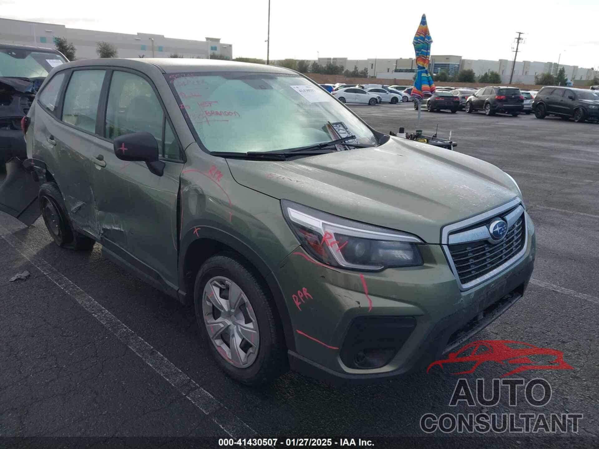 SUBARU FORESTER 2021 - JF2SKAAC3MH531297