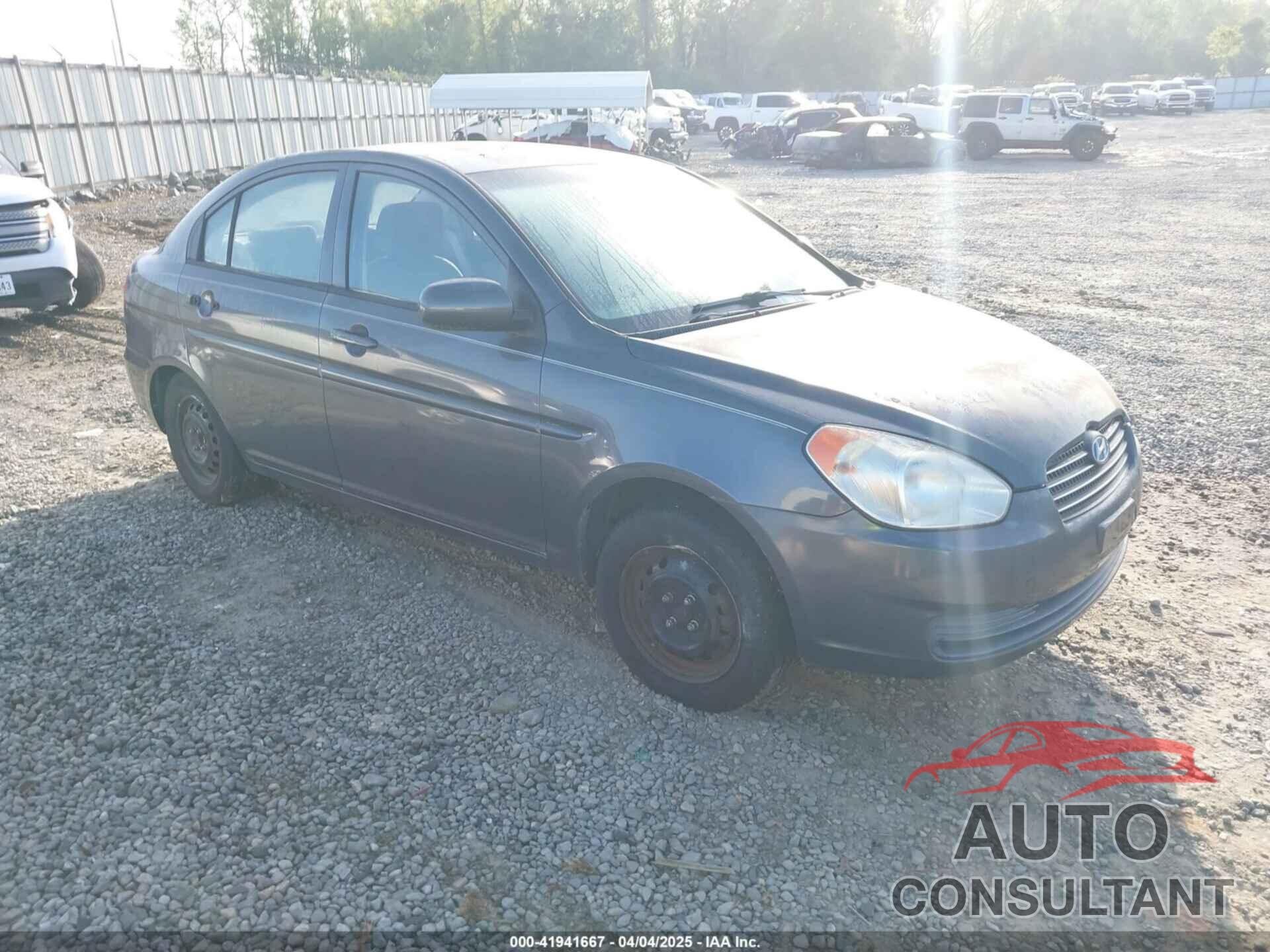 HYUNDAI ACCENT 2010 - KMHCN4AC0AU419082