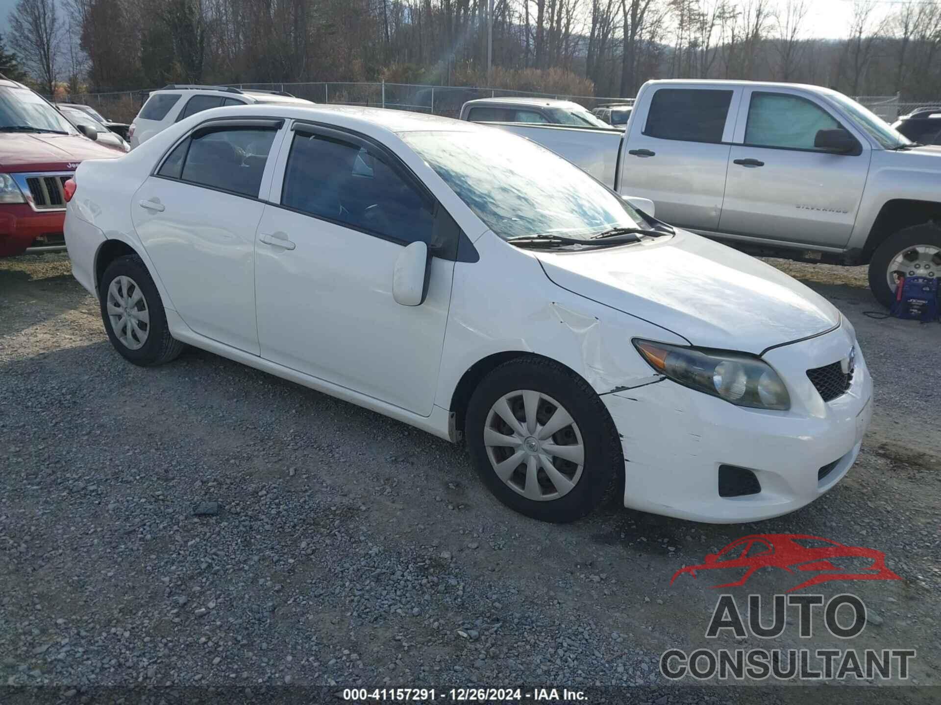 TOYOTA COROLLA 2009 - JTDBL40E19J049668