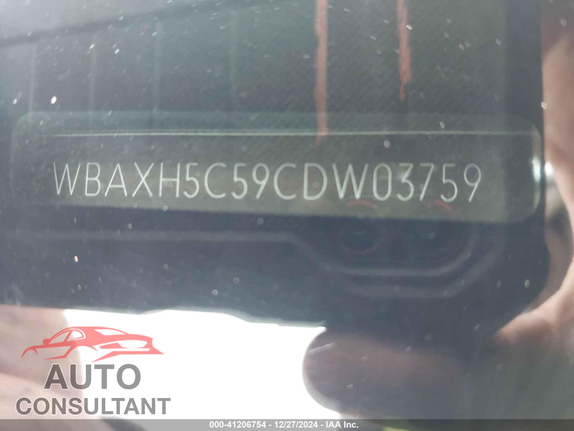 BMW 528I 2012 - WBAXH5C59CDW03759
