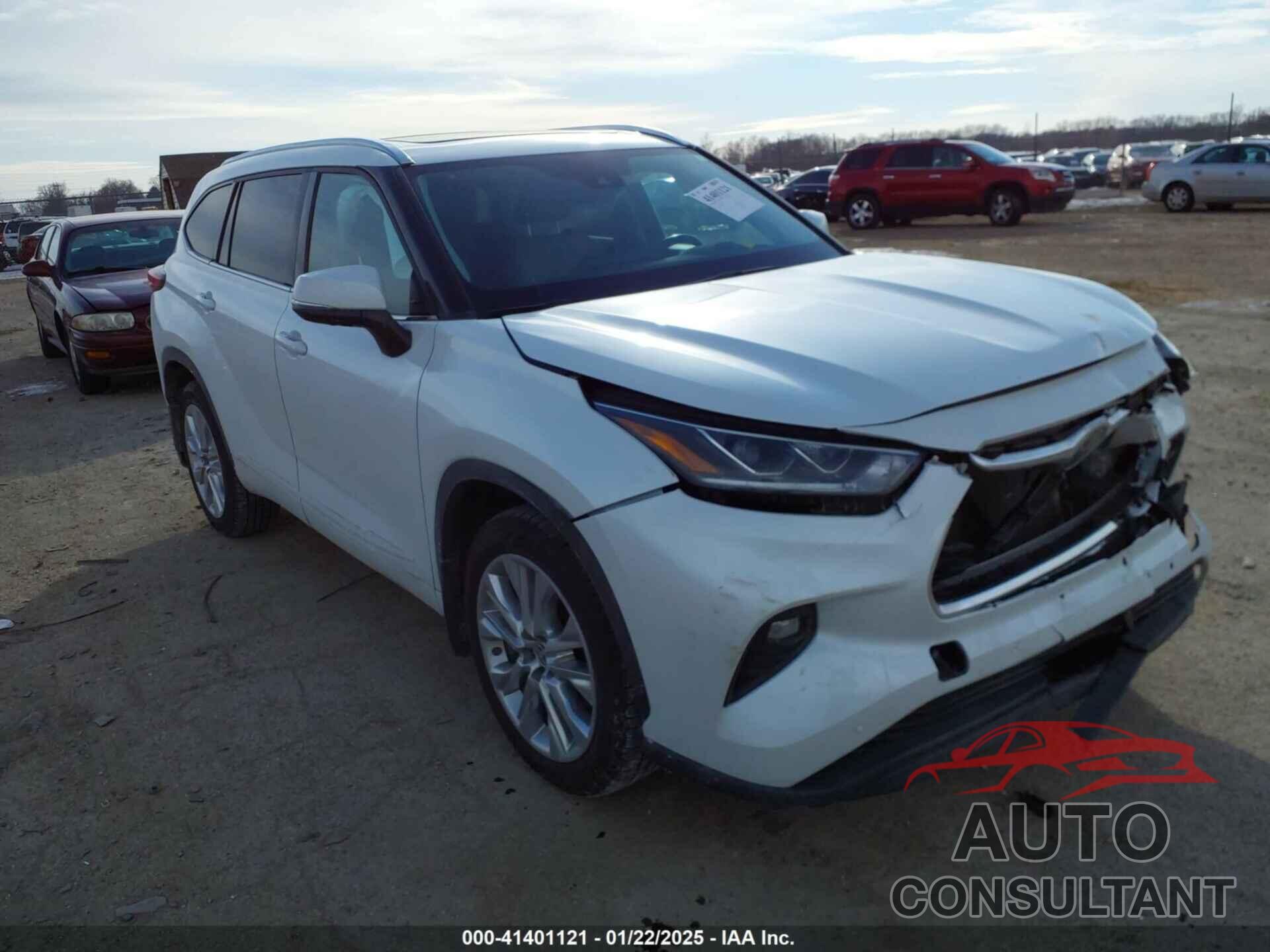 TOYOTA HIGHLANDER 2022 - 5TDDZRBH8NS192285