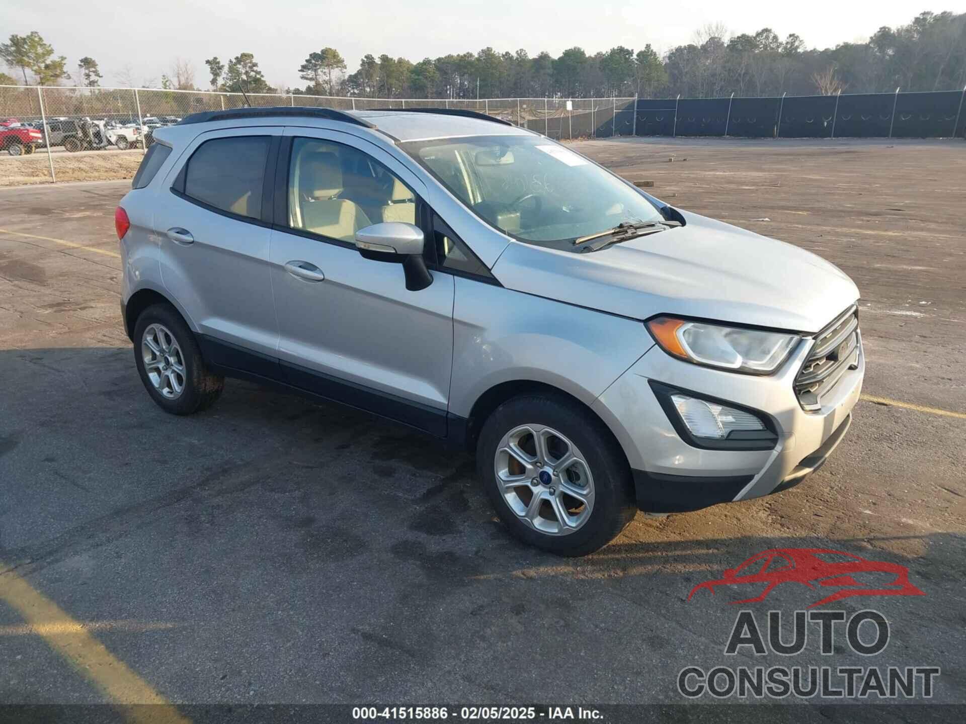 FORD ECOSPORT 2019 - MAJ3S2GE7KC284609