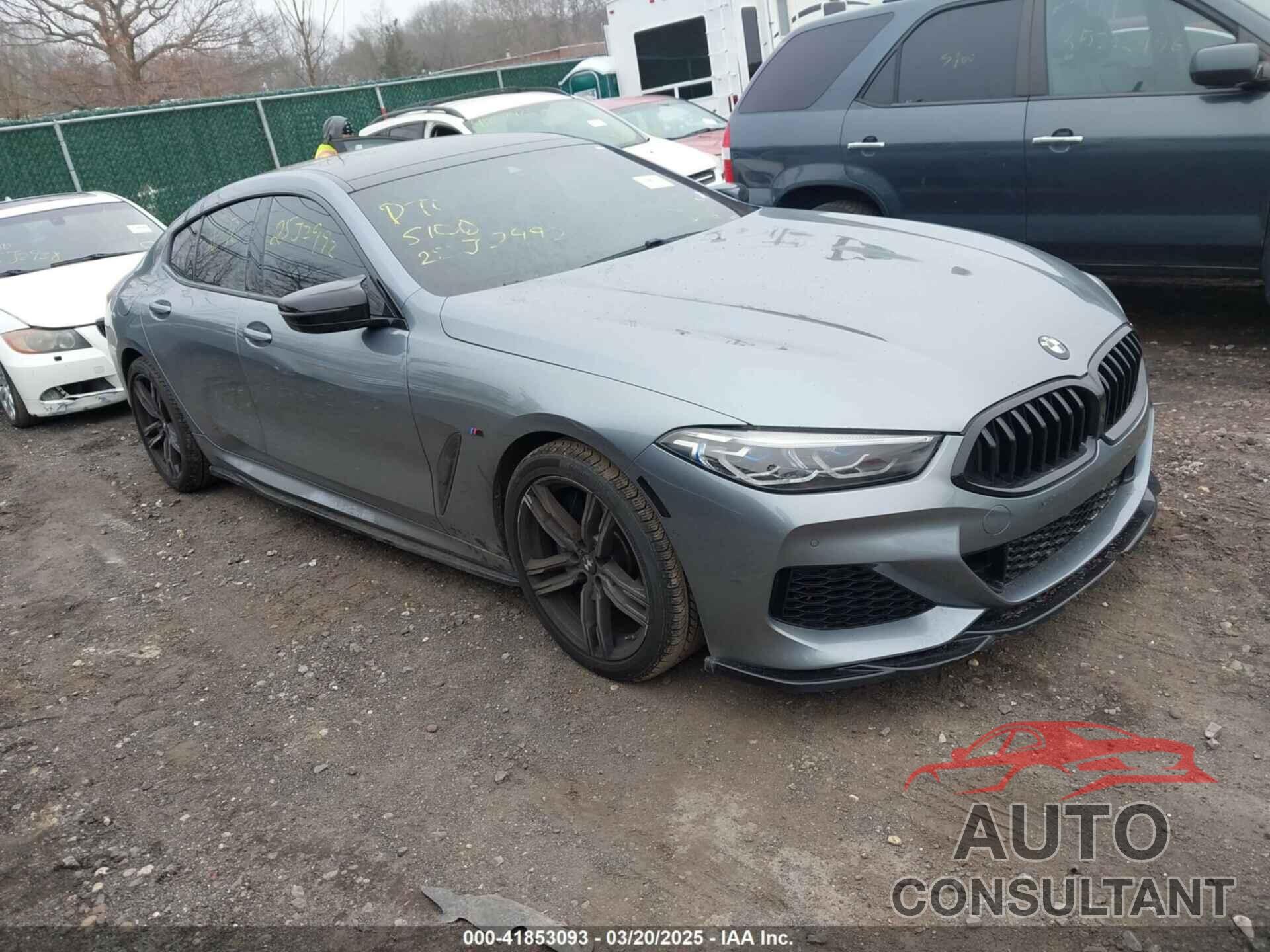 BMW 840 GRAN COUPE 2022 - WBAGV4C08NCJ44109