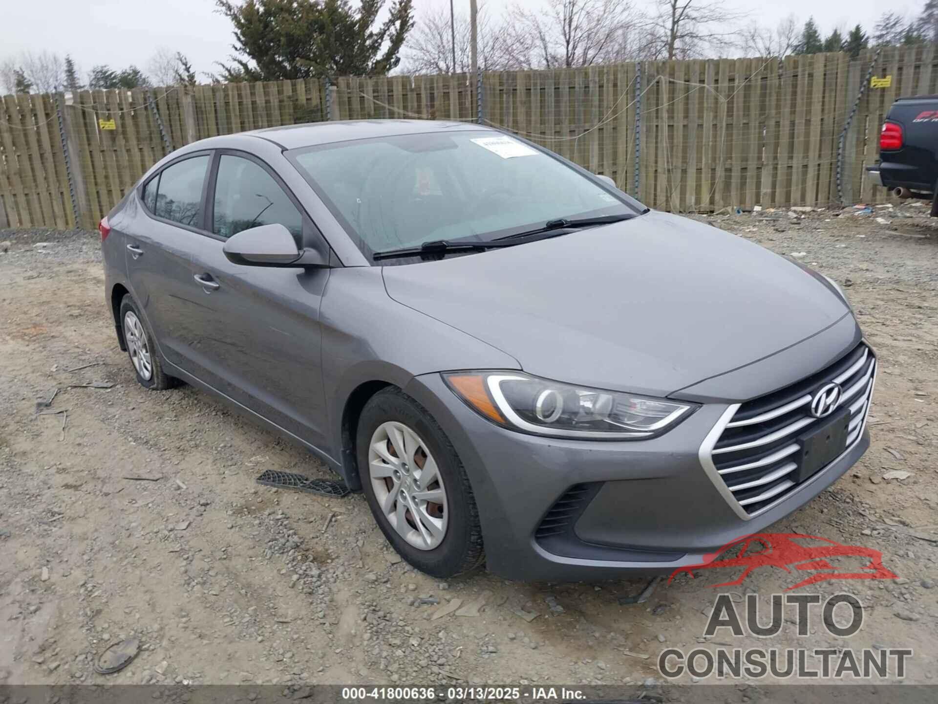 HYUNDAI ELANTRA 2018 - 5NPD74LF5JH320732