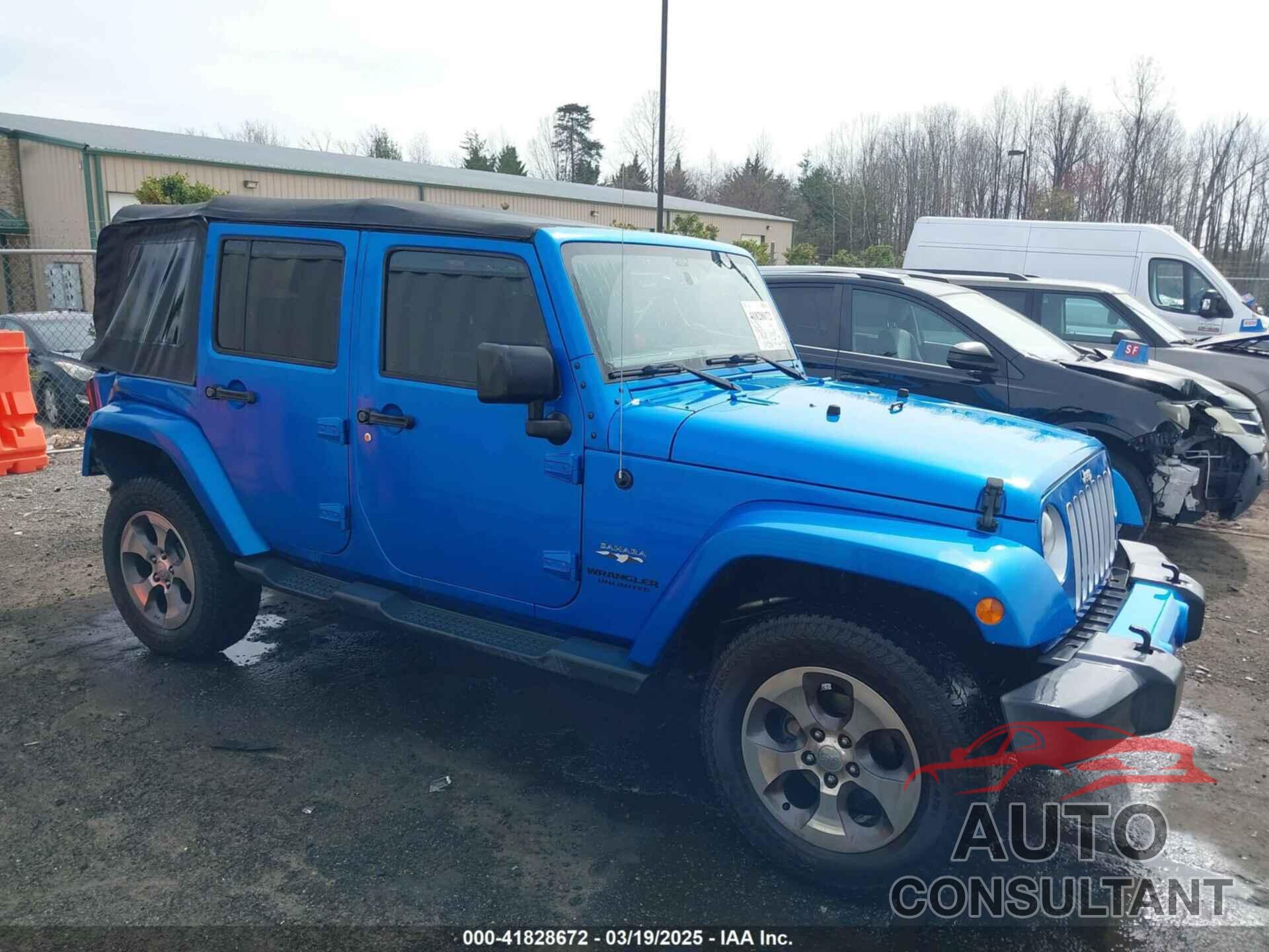 JEEP WRANGLER UNLIMITED 2016 - 1C4BJWEG5GL176436