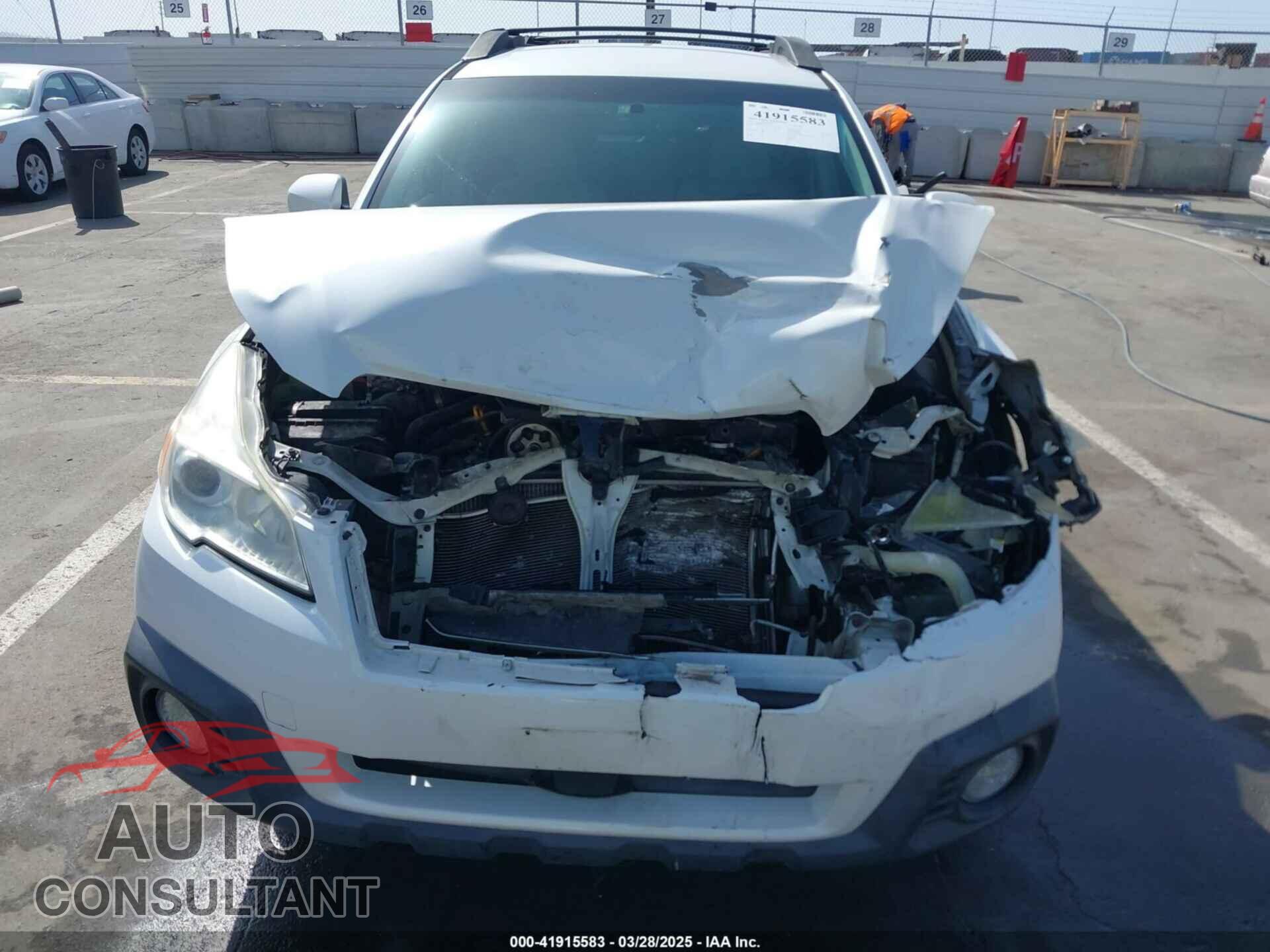 SUBARU OUTBACK 2013 - 4S4BRBCC2D3202709