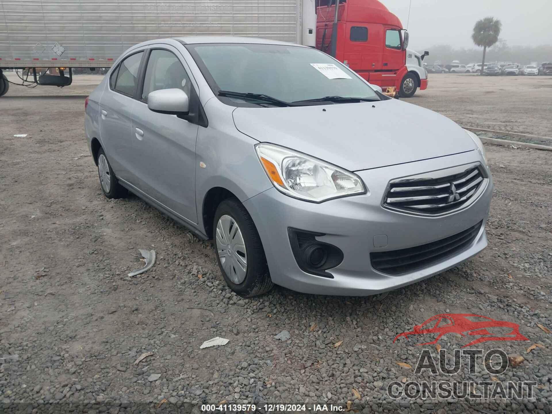 MITSUBISHI MIRAGE 2019 - ML32F3FJ4KHF07034