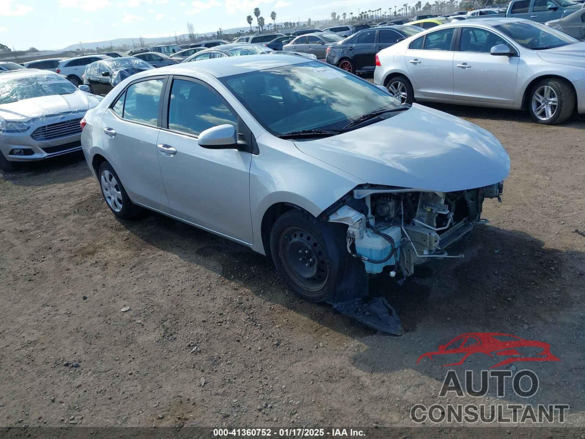 TOYOTA COROLLA 2018 - 5YFBURHE8JP827589