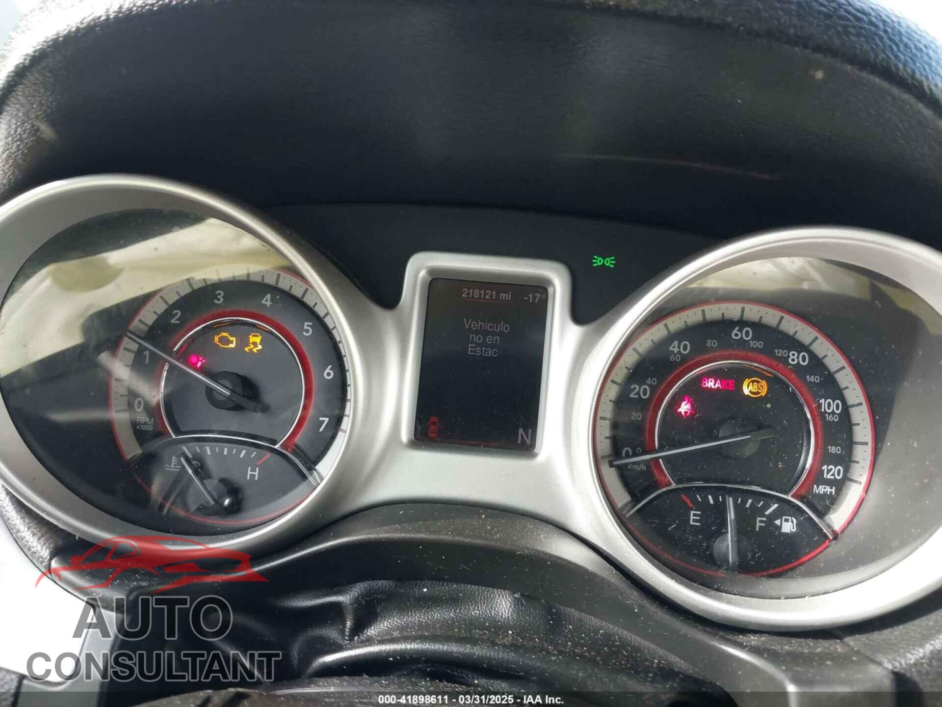 DODGE JOURNEY 2015 - 3C4PDCAB3FT641675