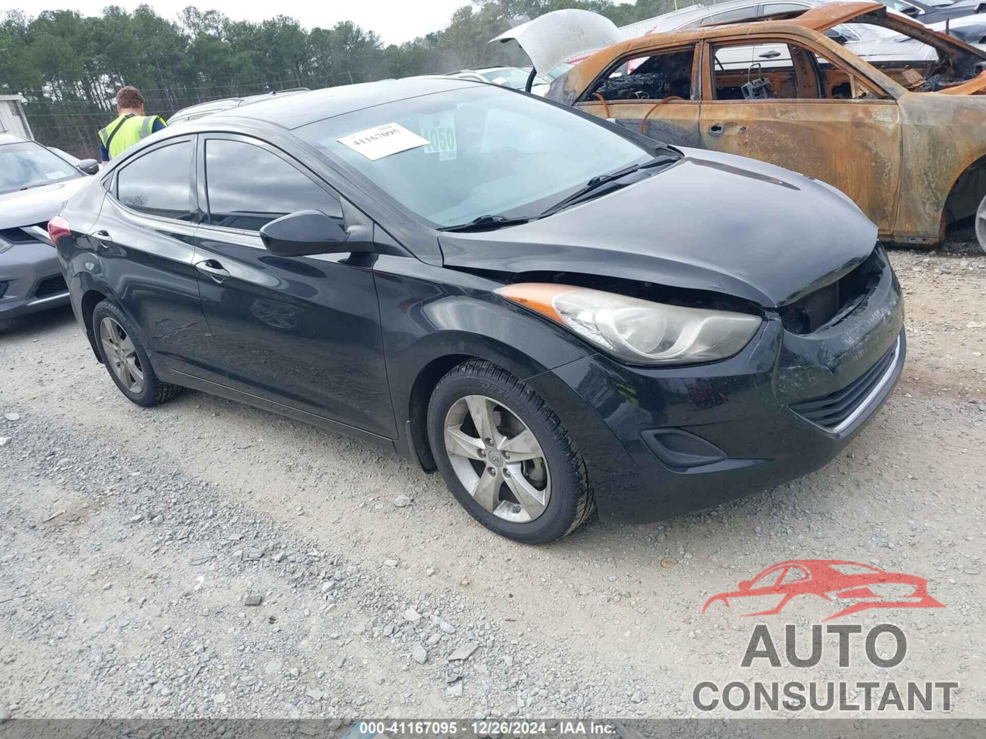 HYUNDAI ELANTRA 2013 - KMHDH4AE2DU969756