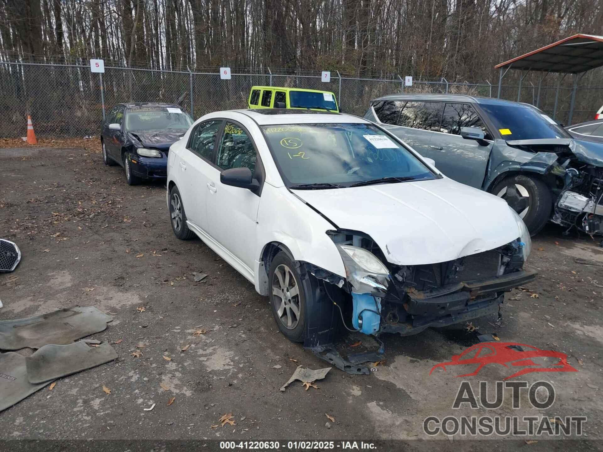 NISSAN SENTRA 2011 - 3N1AB6AP9BL726106