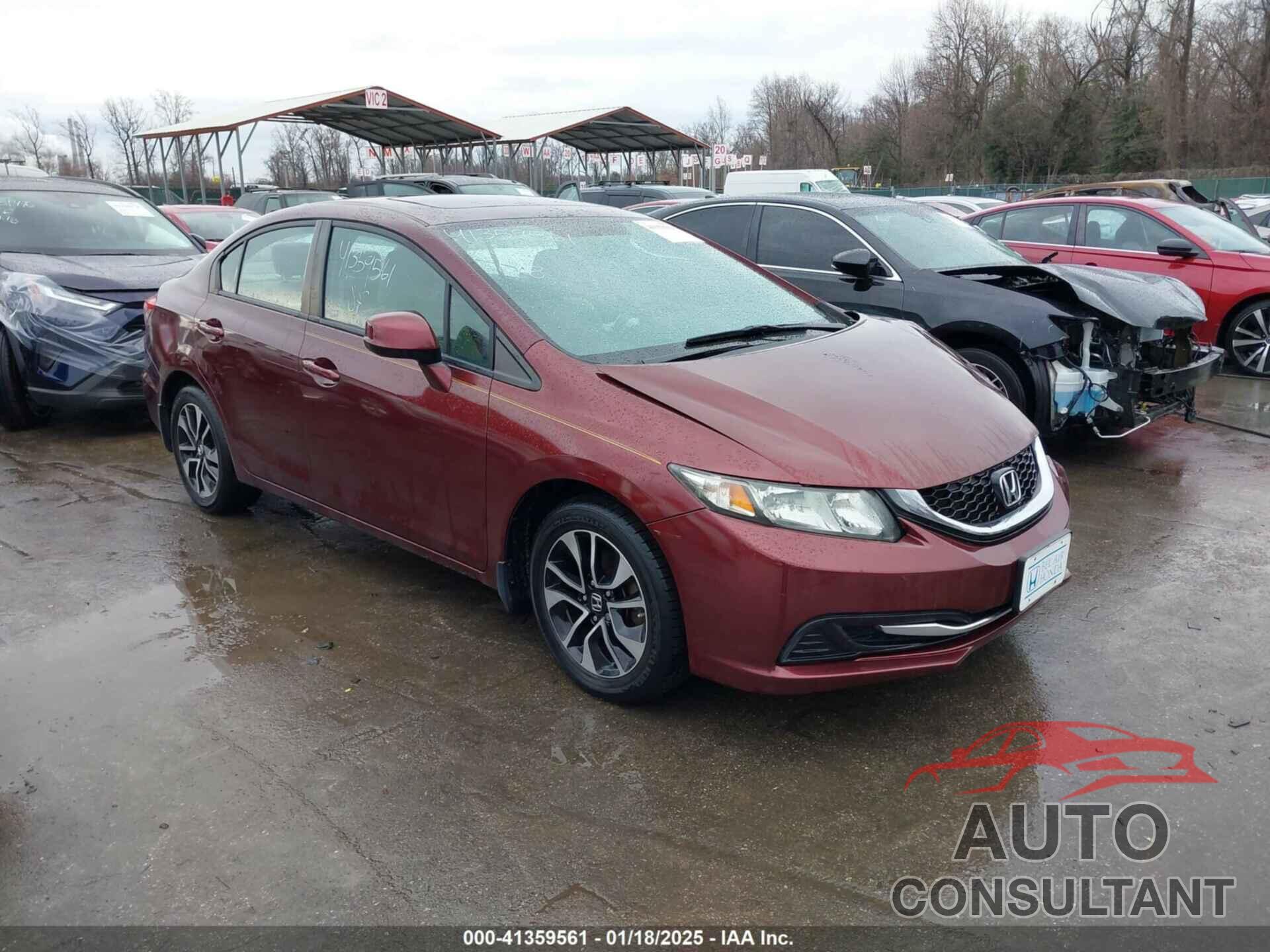 HONDA CIVIC 2013 - 19XFB2F8XDE283288