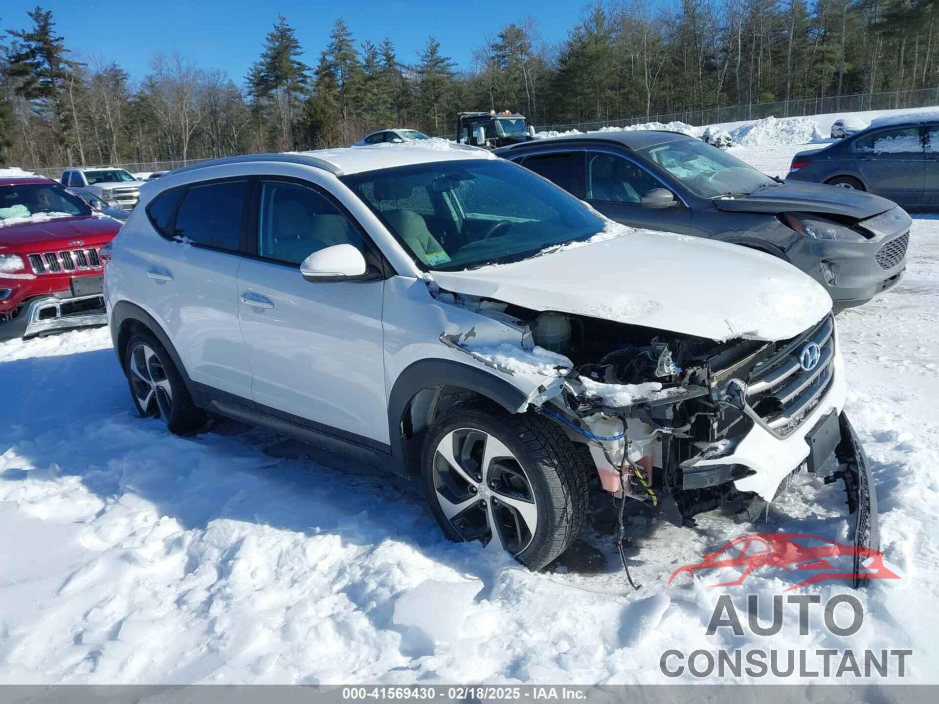 HYUNDAI TUCSON 2016 - KM8J3CA22GU168587