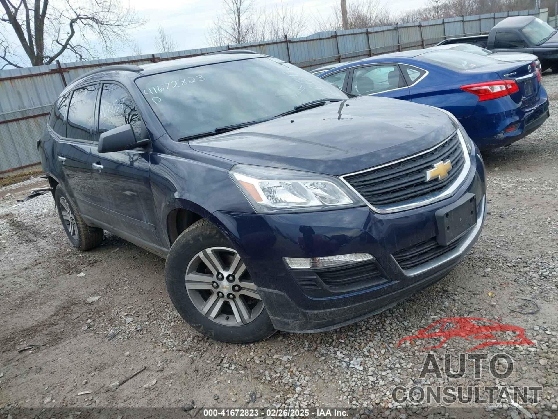 CHEVROLET TRAVERSE 2017 - 1GNKRFED4HJ261349