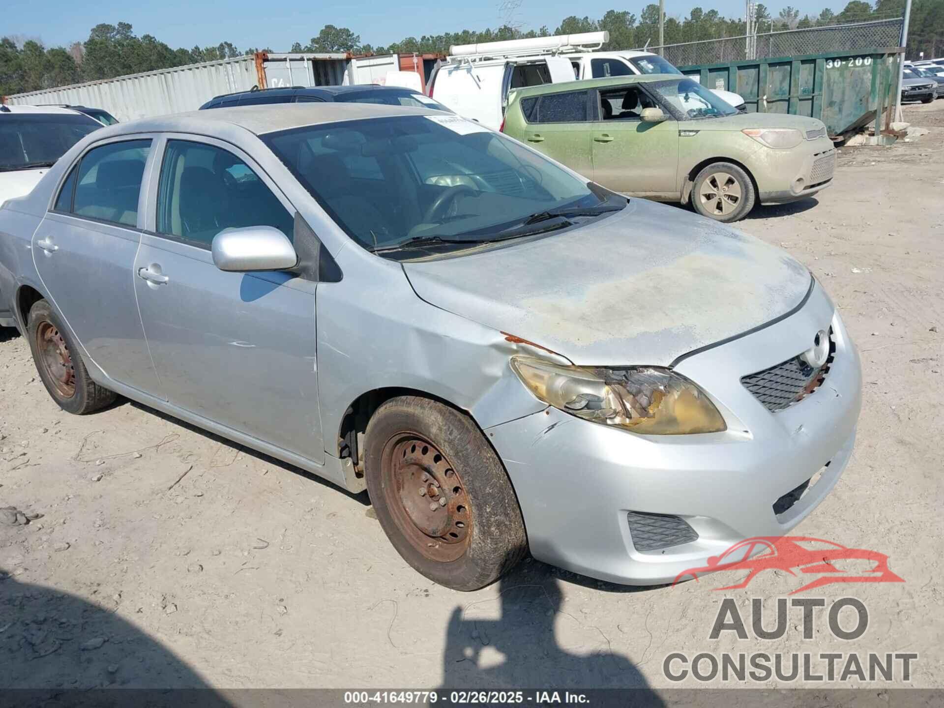 TOYOTA COROLLA 2009 - 1NXBU40E99Z158824