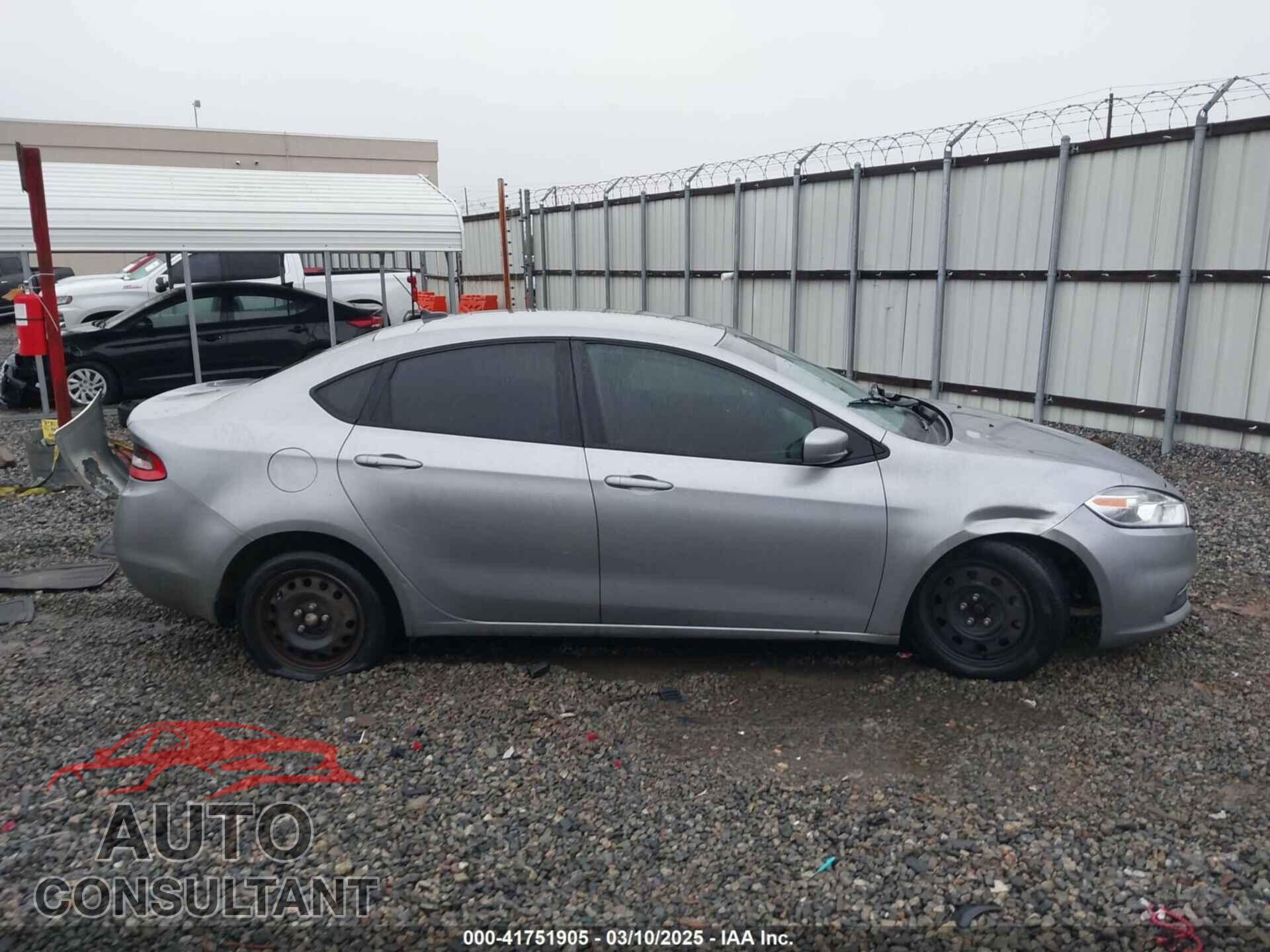 DODGE DART 2015 - 1C3CDFAA7FD111887