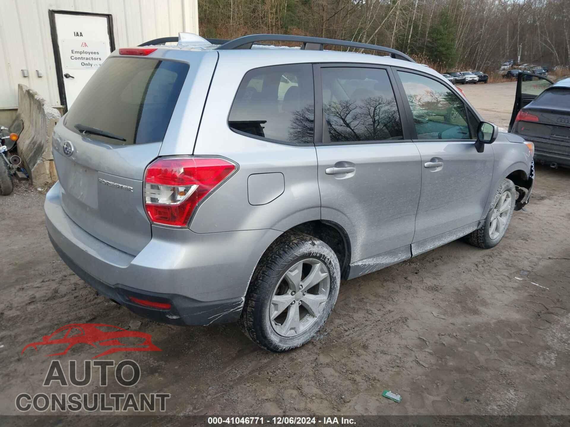 SUBARU FORESTER 2016 - JF2SJADC4GH435455