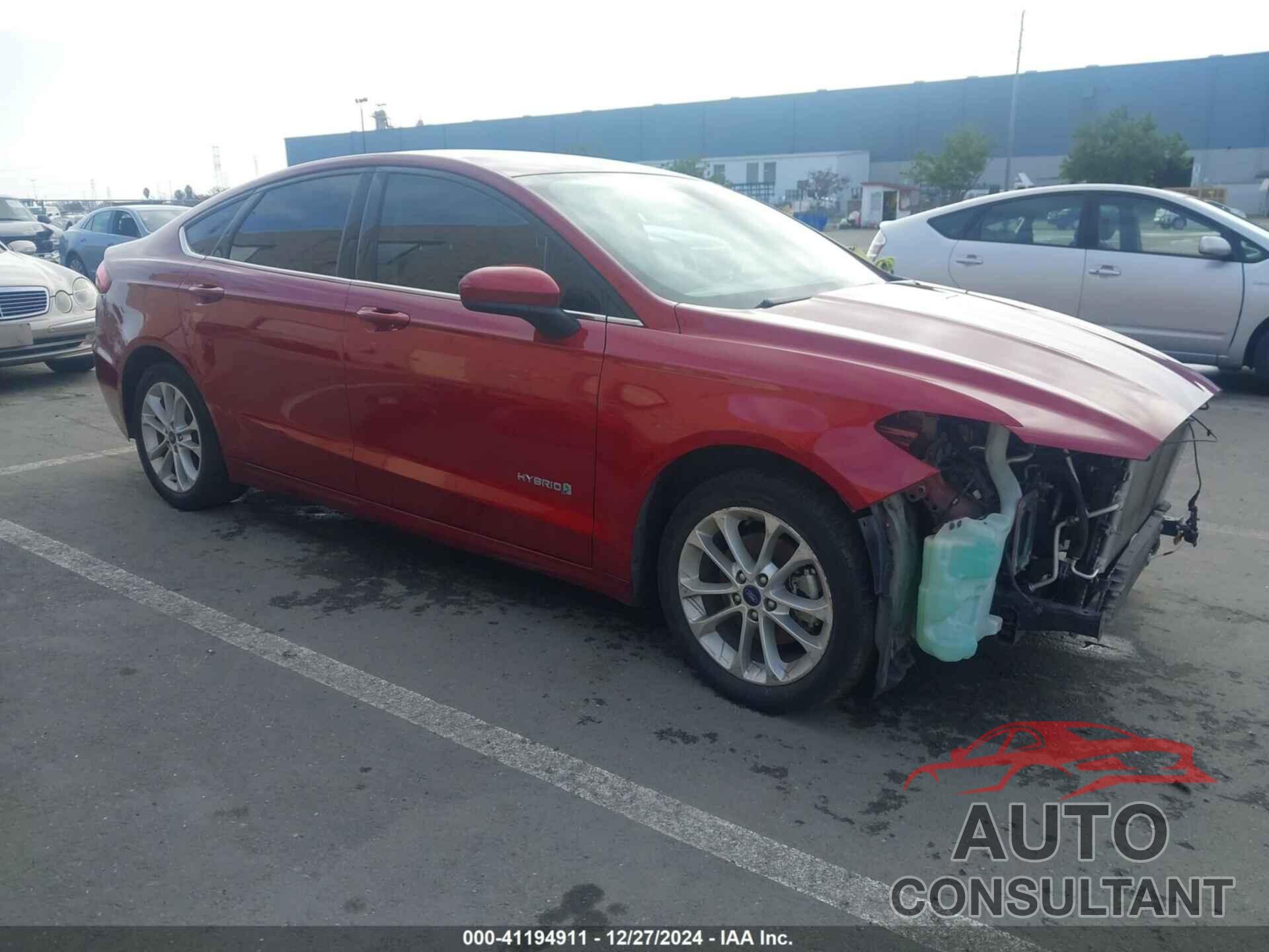FORD FUSION HYBRID 2019 - 3FA6P0LU1KR225248