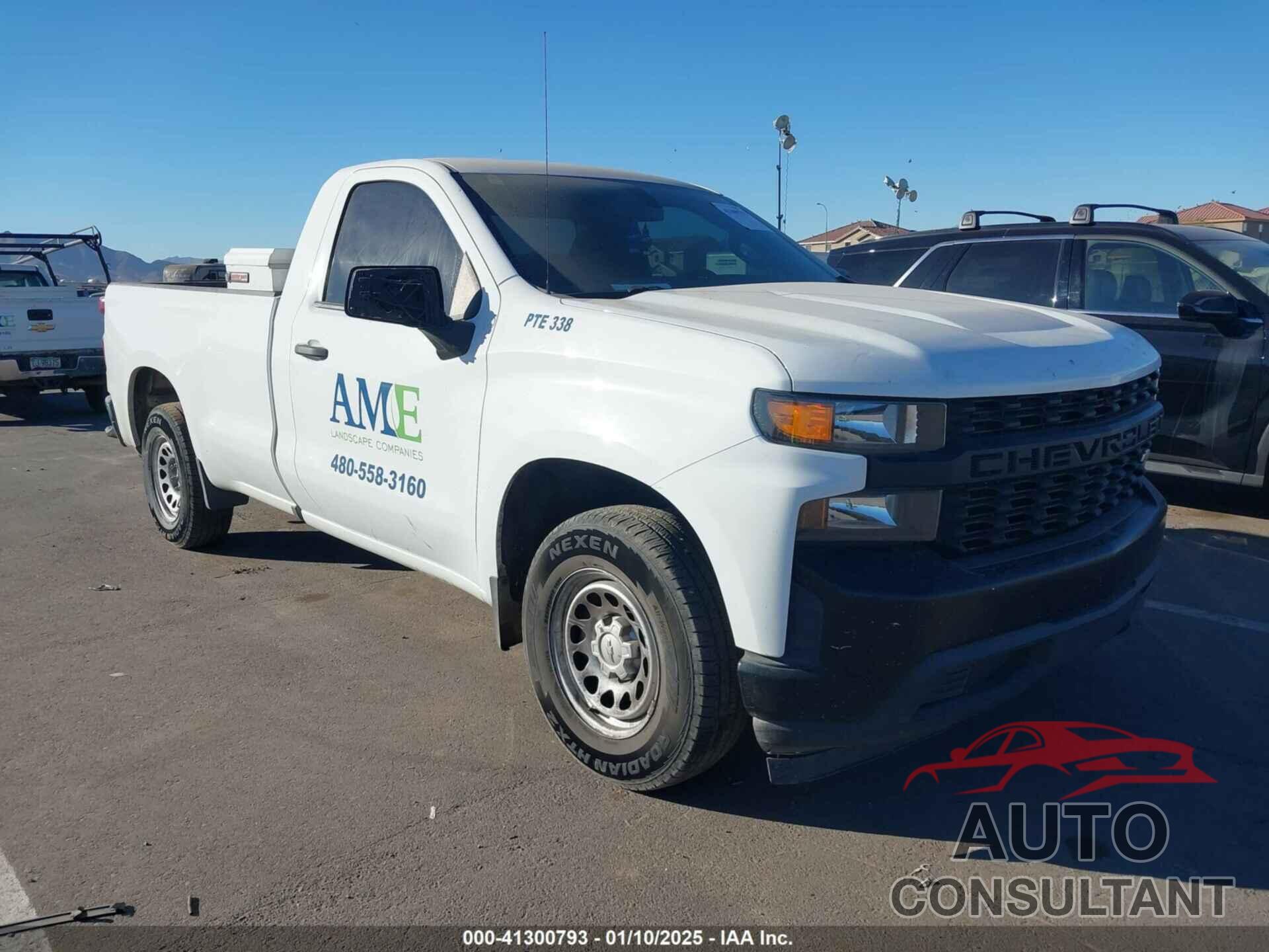 CHEVROLET SILVERADO 1500 2021 - 3GCNWAEH1MG117354