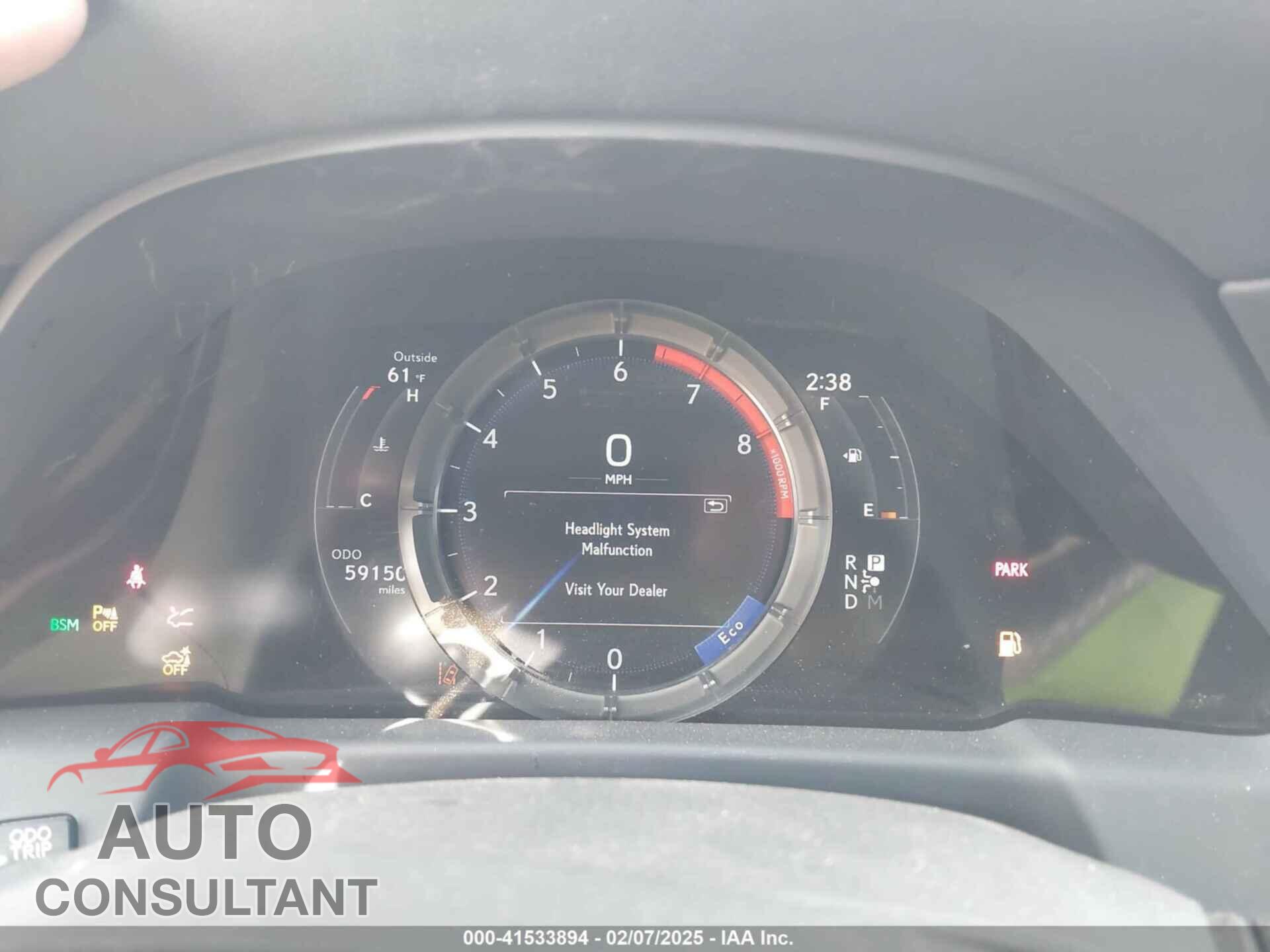 LEXUS LS 2018 - JTHC51FF5J5001079