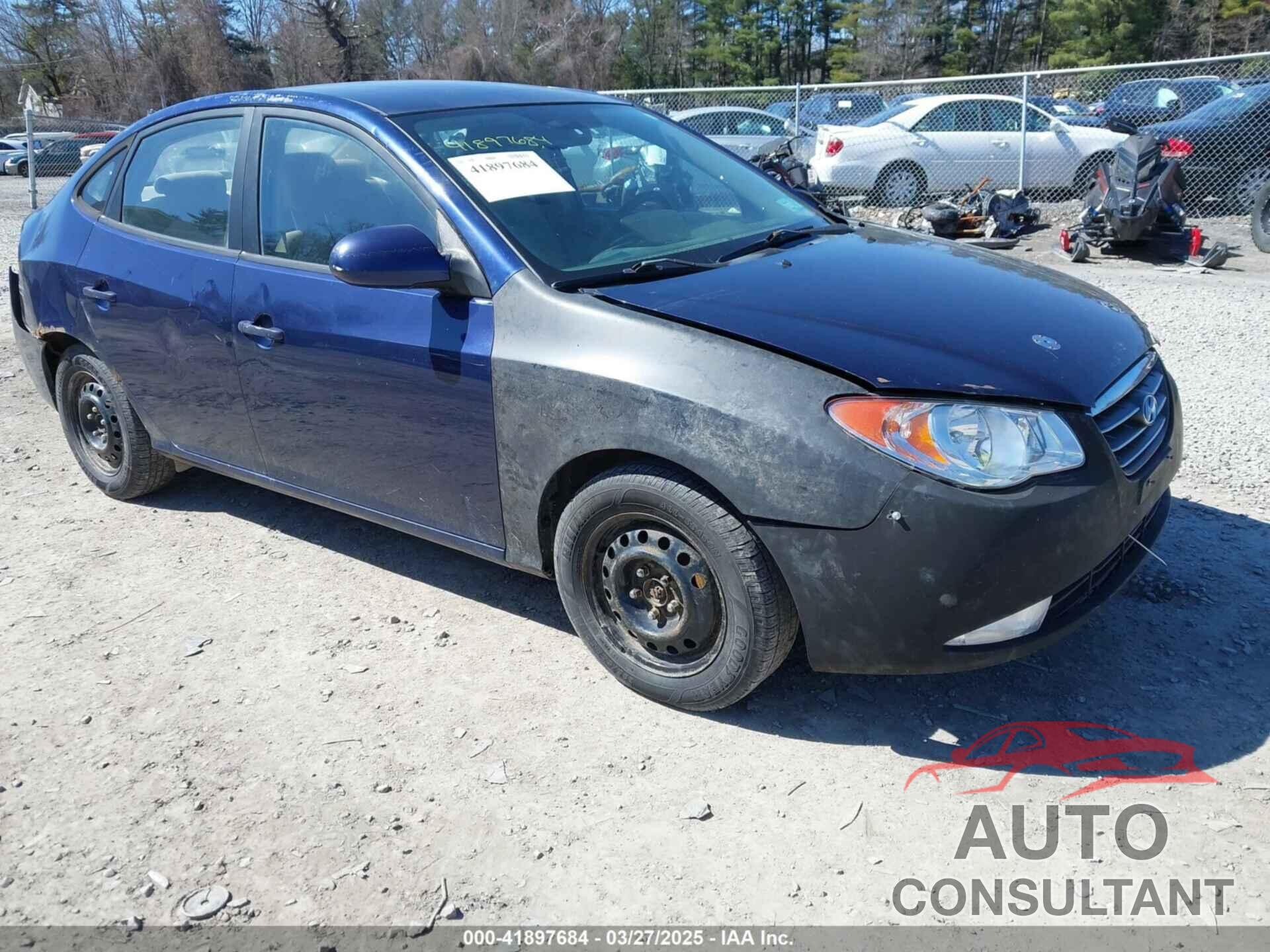 HYUNDAI ELANTRA 2010 - KMHDU4AD3AU890109