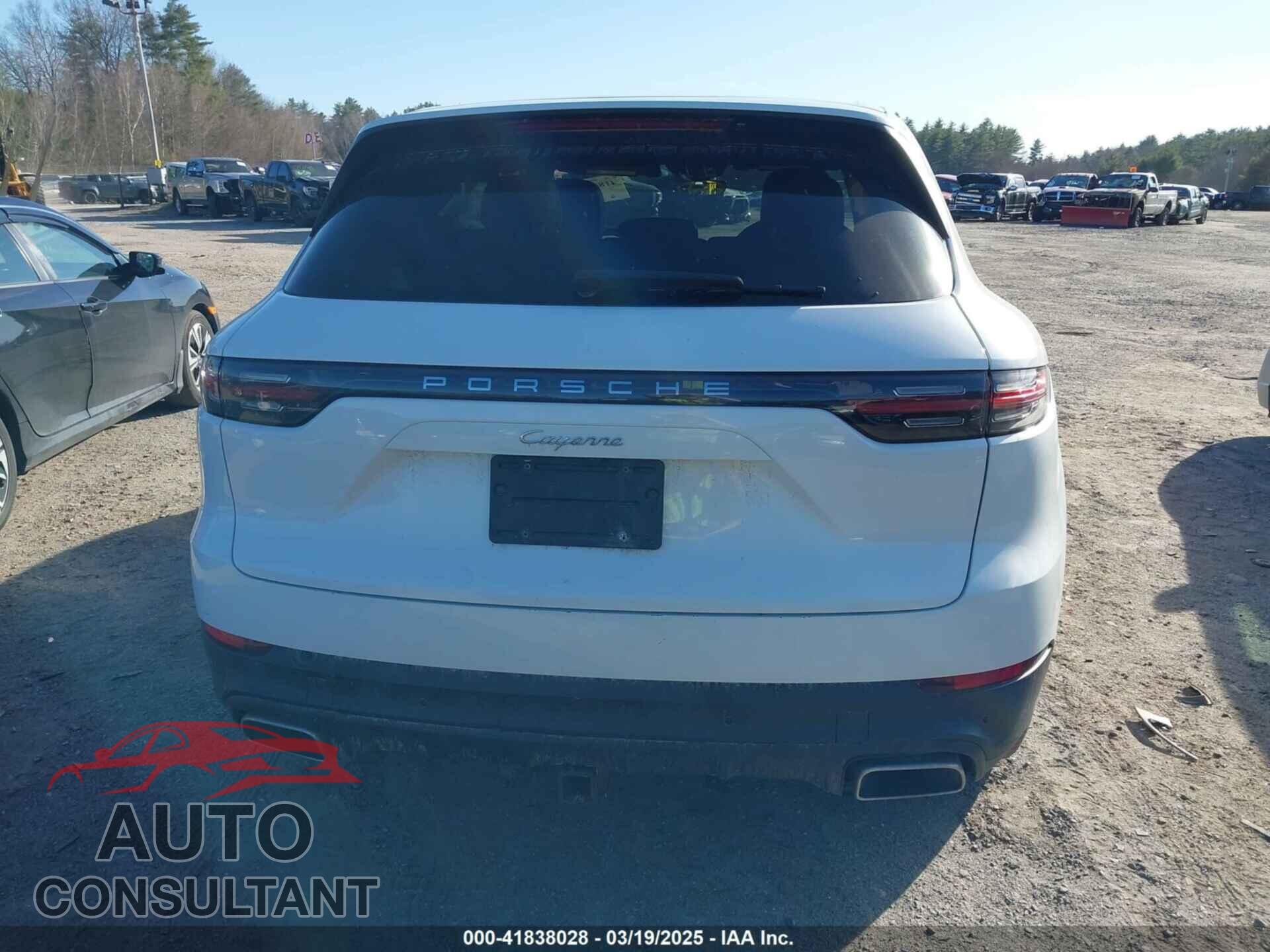PORSCHE CAYENNE 2021 - WP1AA2AY7MDA01807
