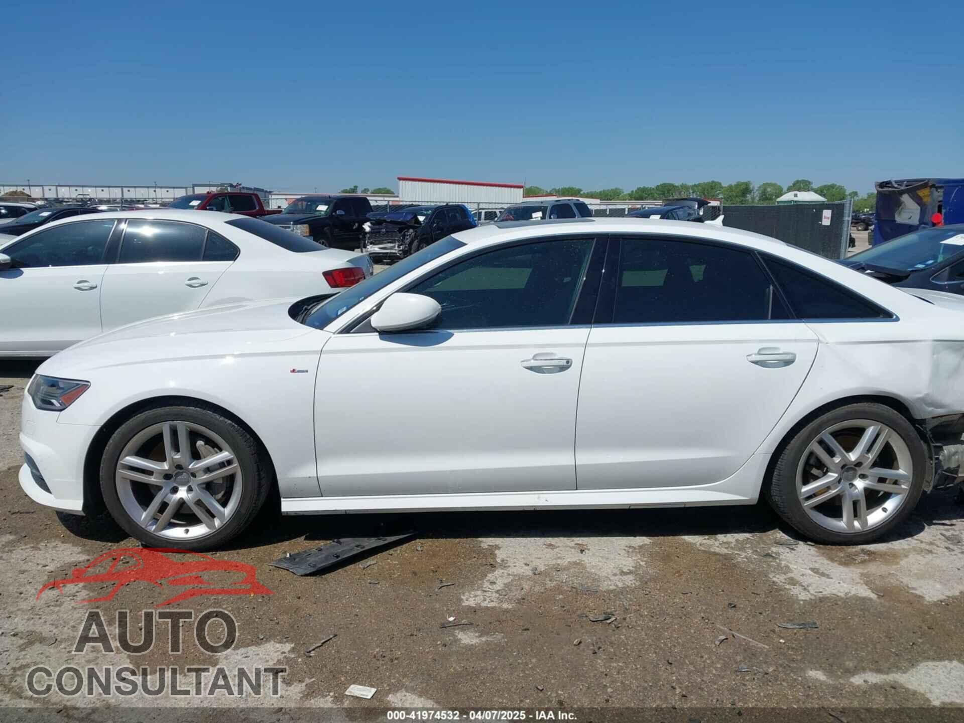 AUDI A6 2016 - WAUGFAFC4GN045229