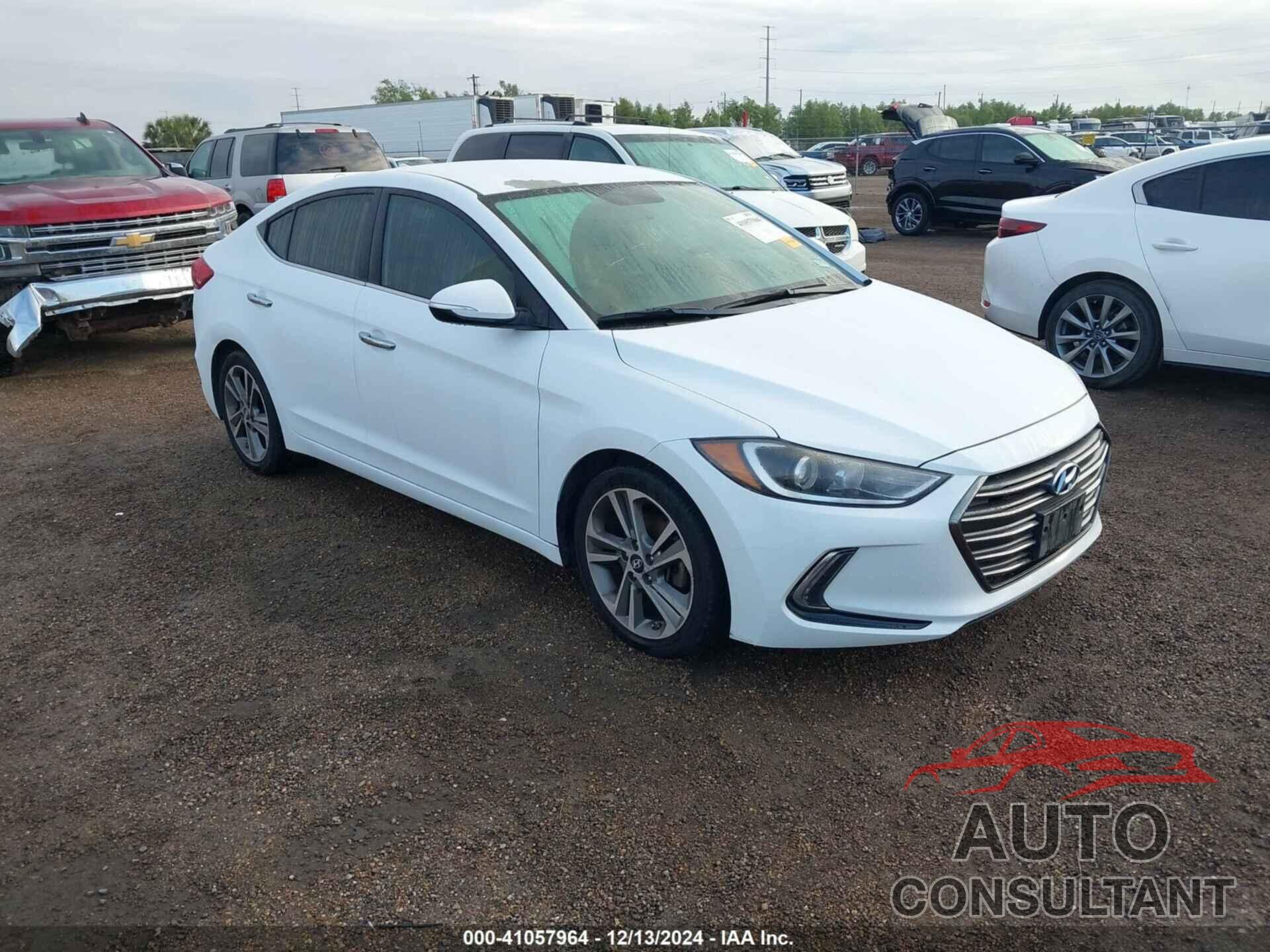 HYUNDAI ELANTRA 2017 - 5NPD84LF1HH090176