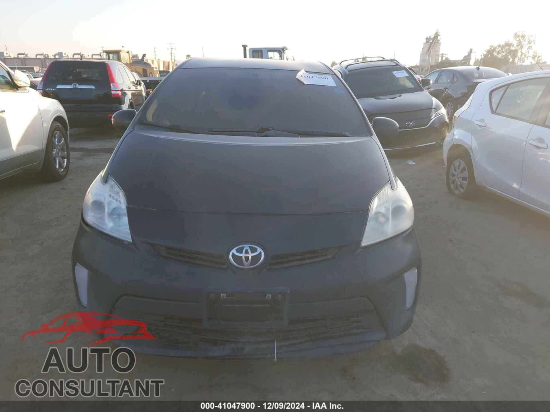 TOYOTA PRIUS 2012 - JTDKN3DU2C5417202