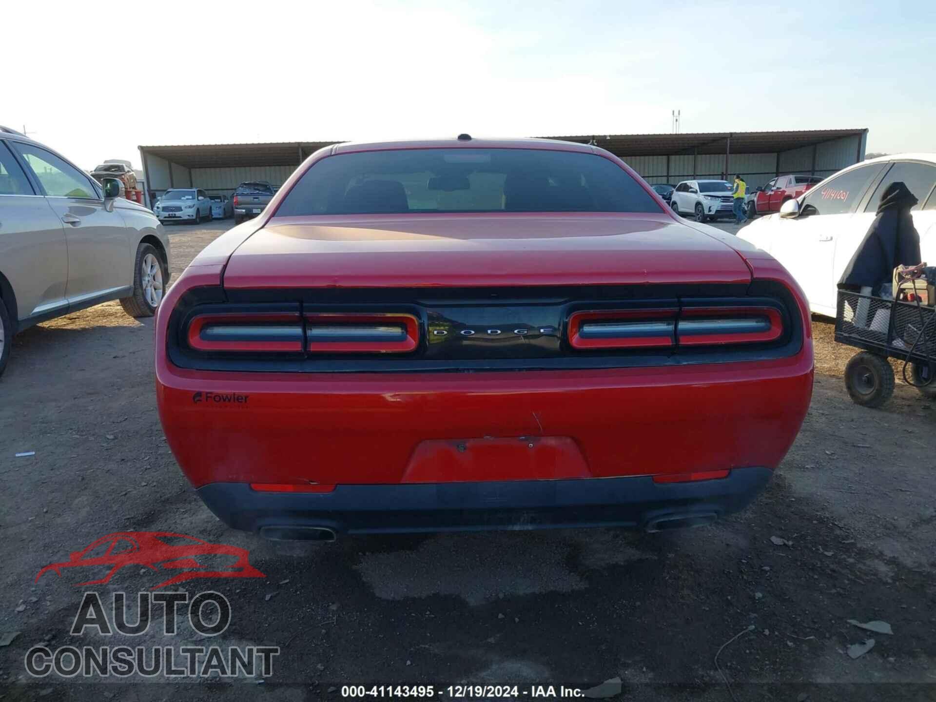 DODGE CHALLENGER 2016 - 2C3CDZAG1GH183887