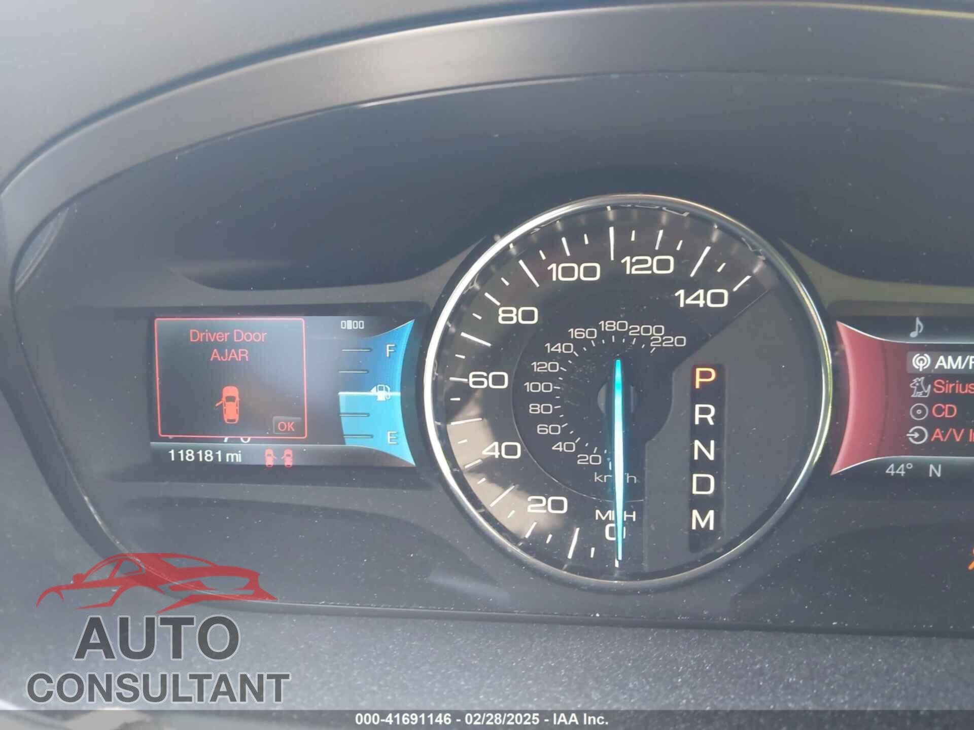 FORD EDGE 2011 - 2FMDK4JC0BBB01709