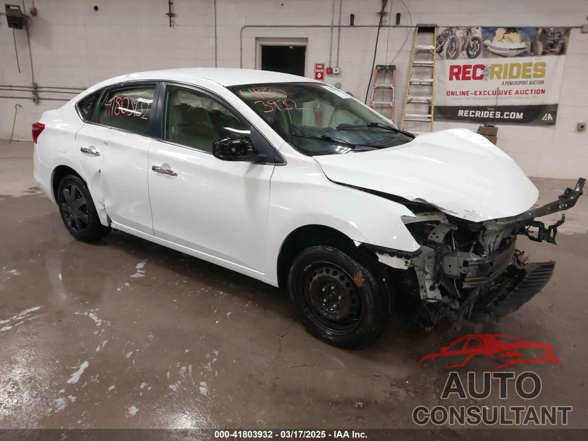 NISSAN SENTRA 2016 - 3N1AB7AP7GY233542