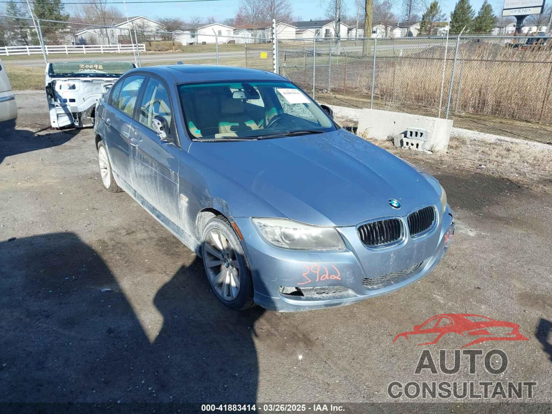 BMW 328I 2011 - WBAPK5C54BA660498