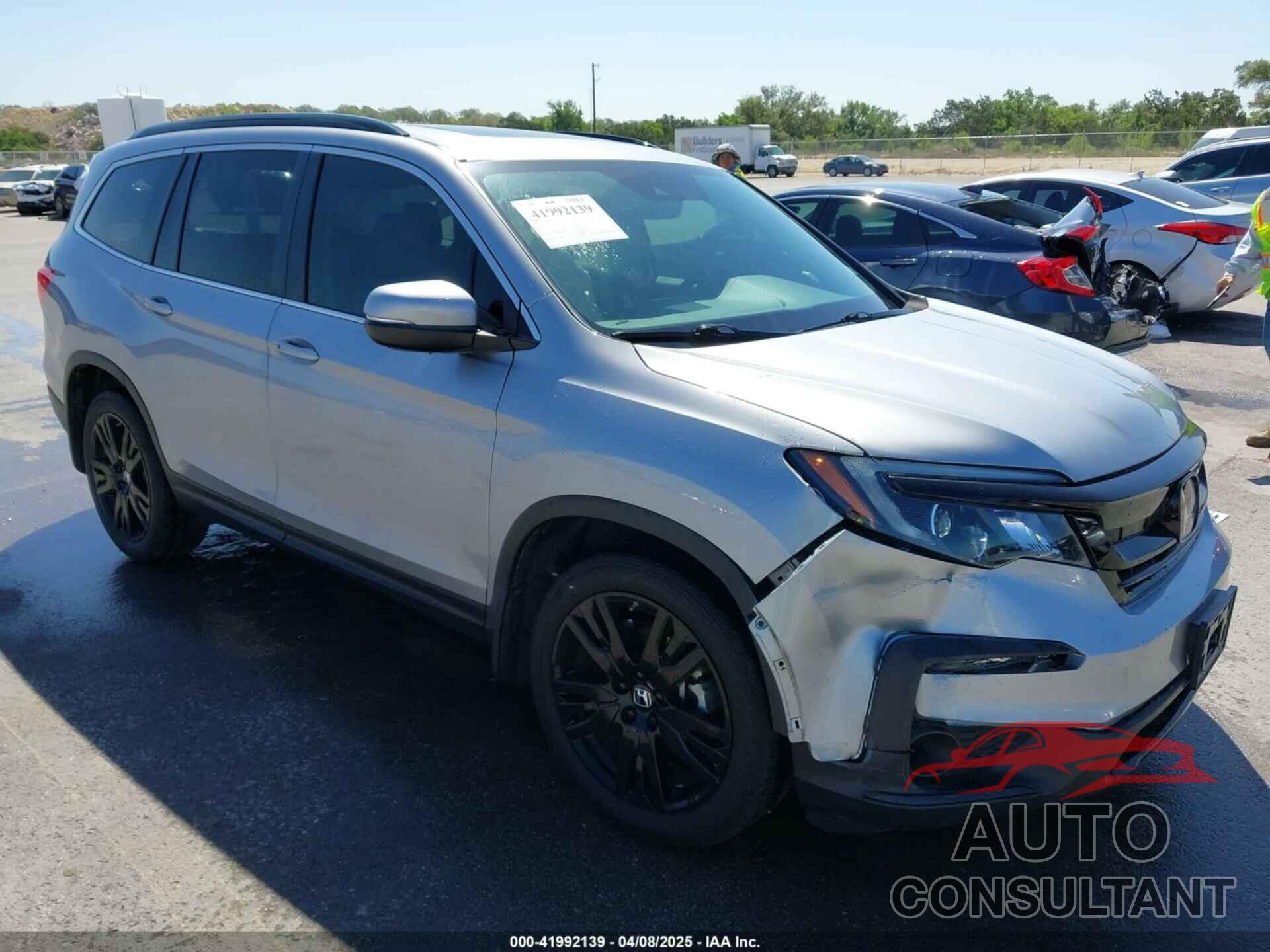 HONDA PILOT 2022 - 5FNYF5H23NB018960